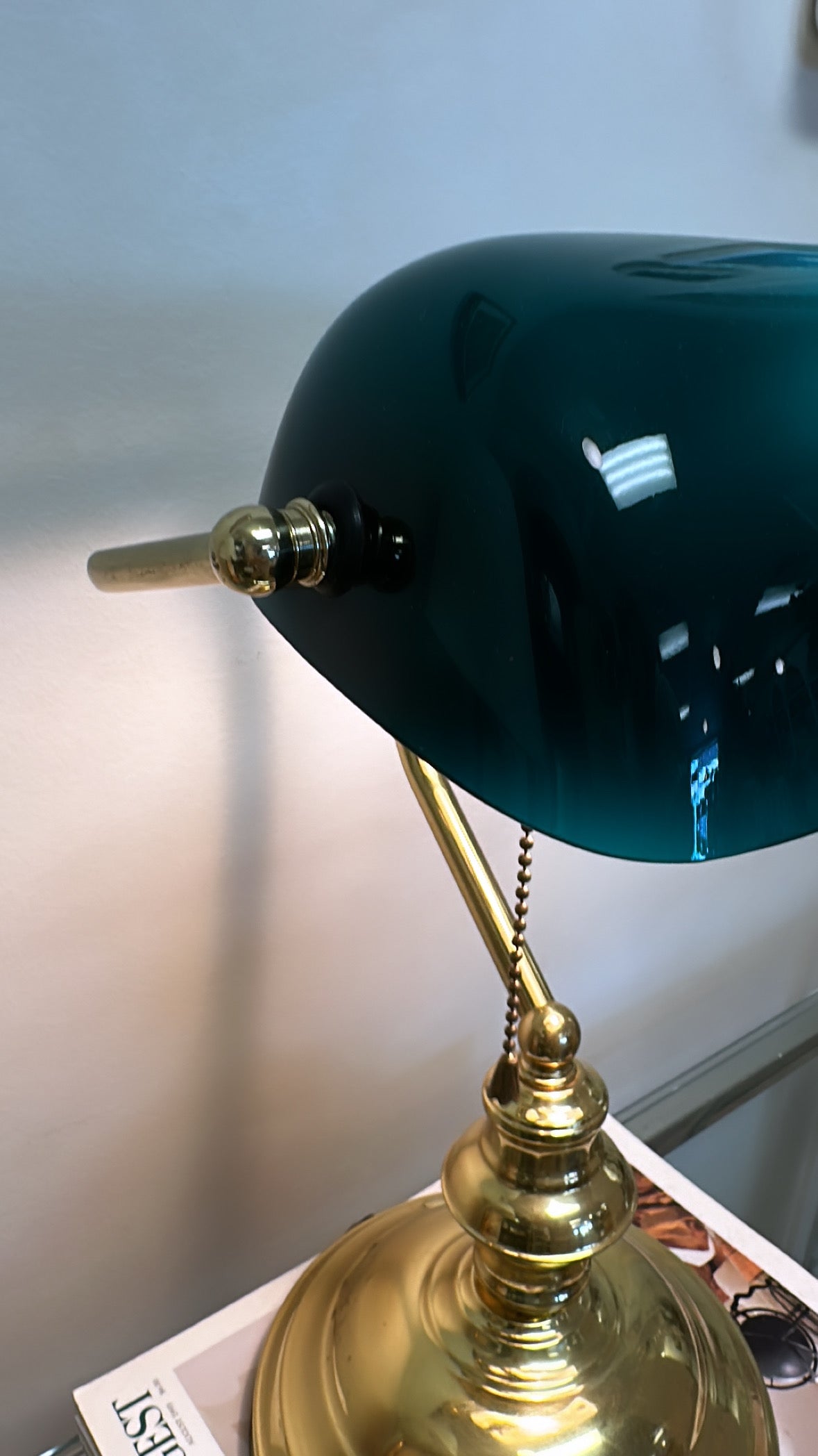 Green Bankers Lamp