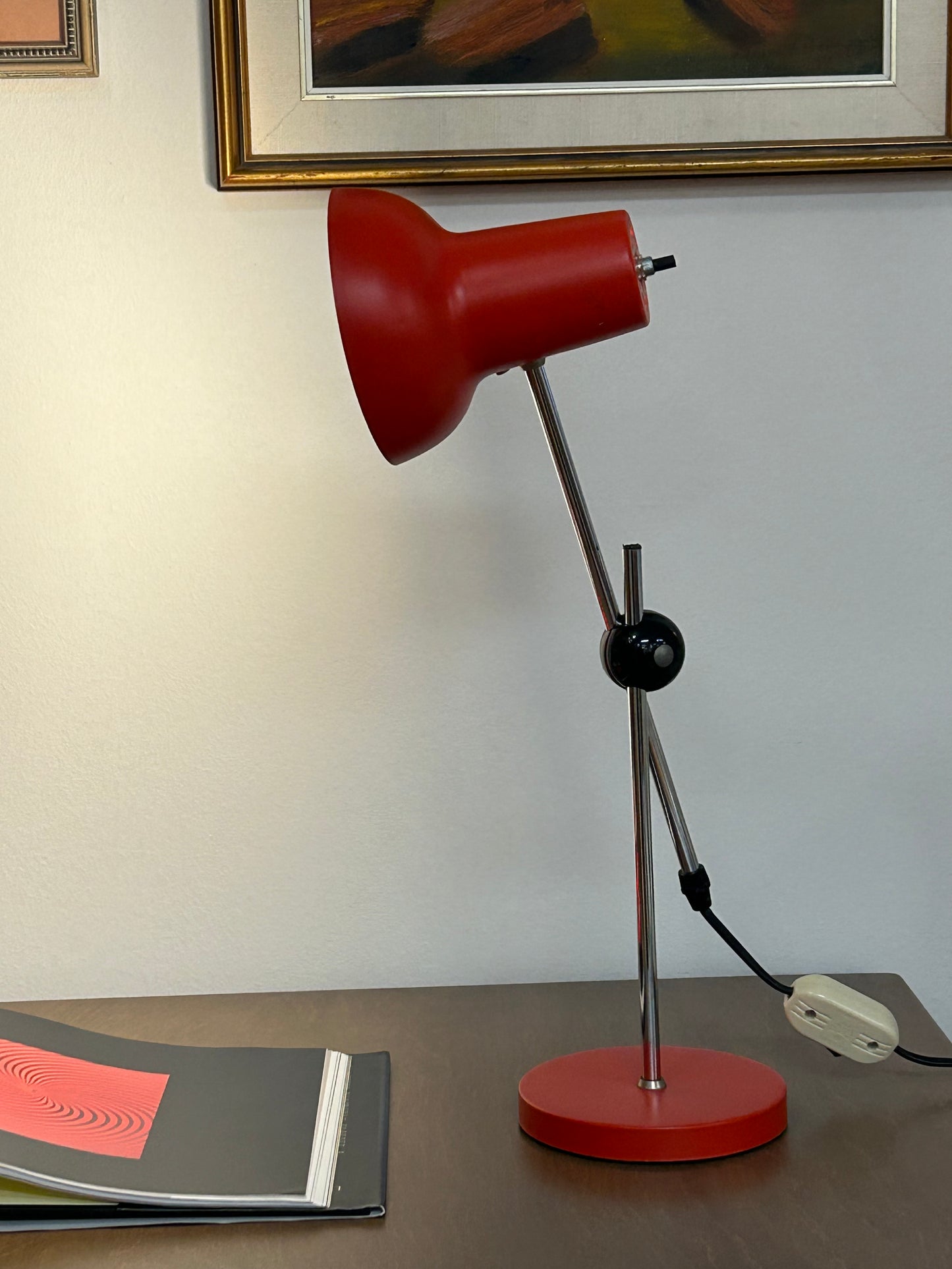 Vintage Metal Desk Lamp
