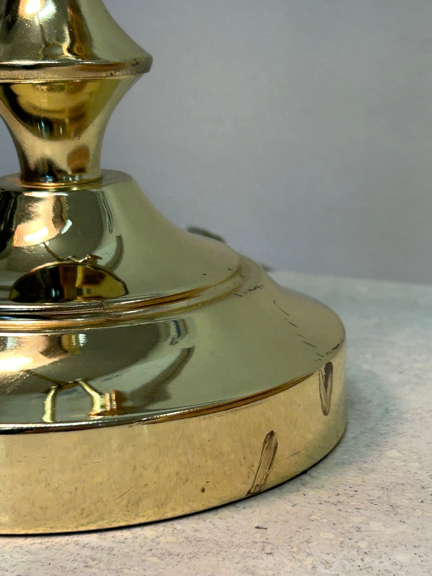 Vintage Brass Adjustable Desk Lamp