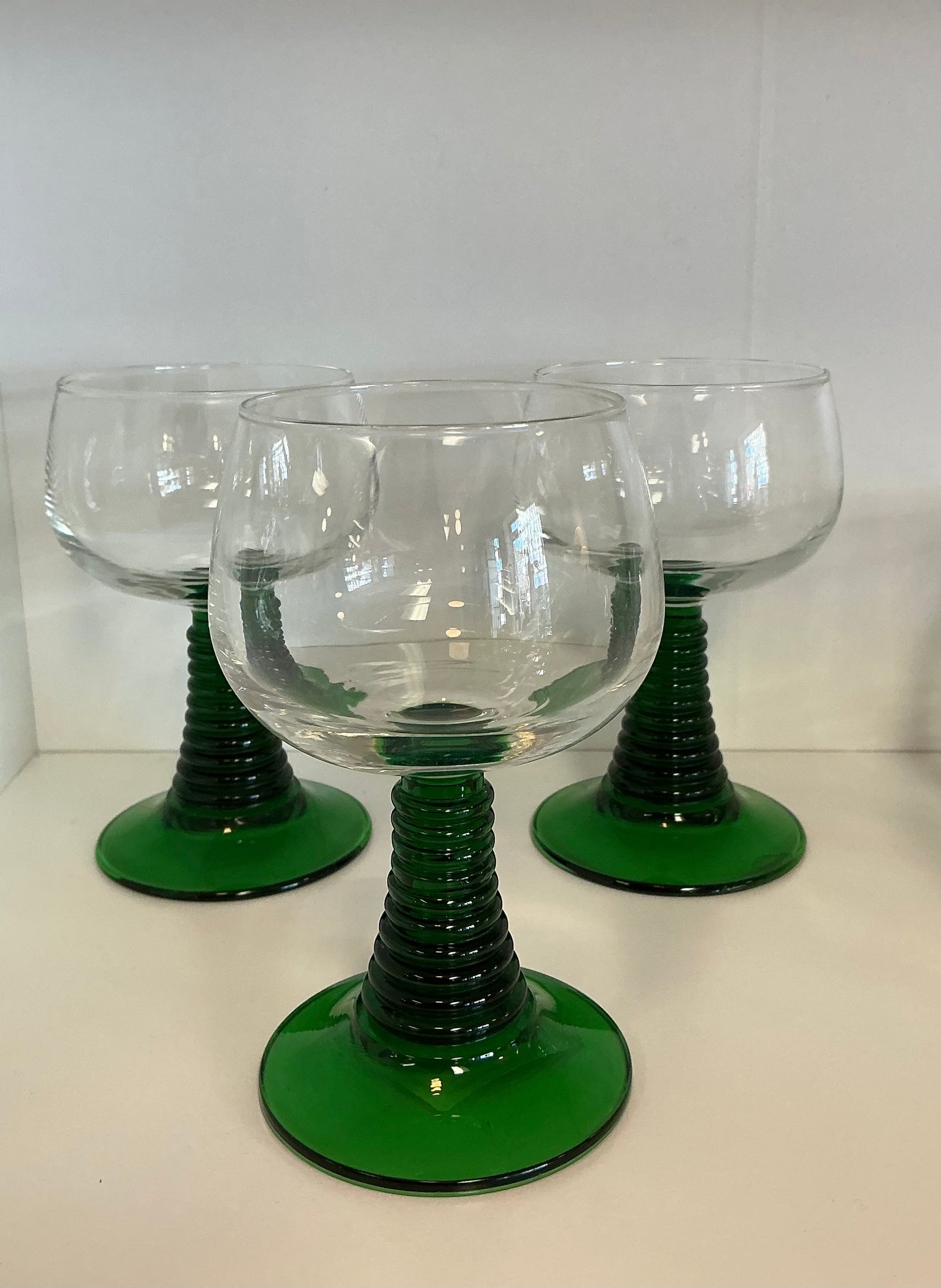 70s French Luminarc “Römer” Wine Glasses