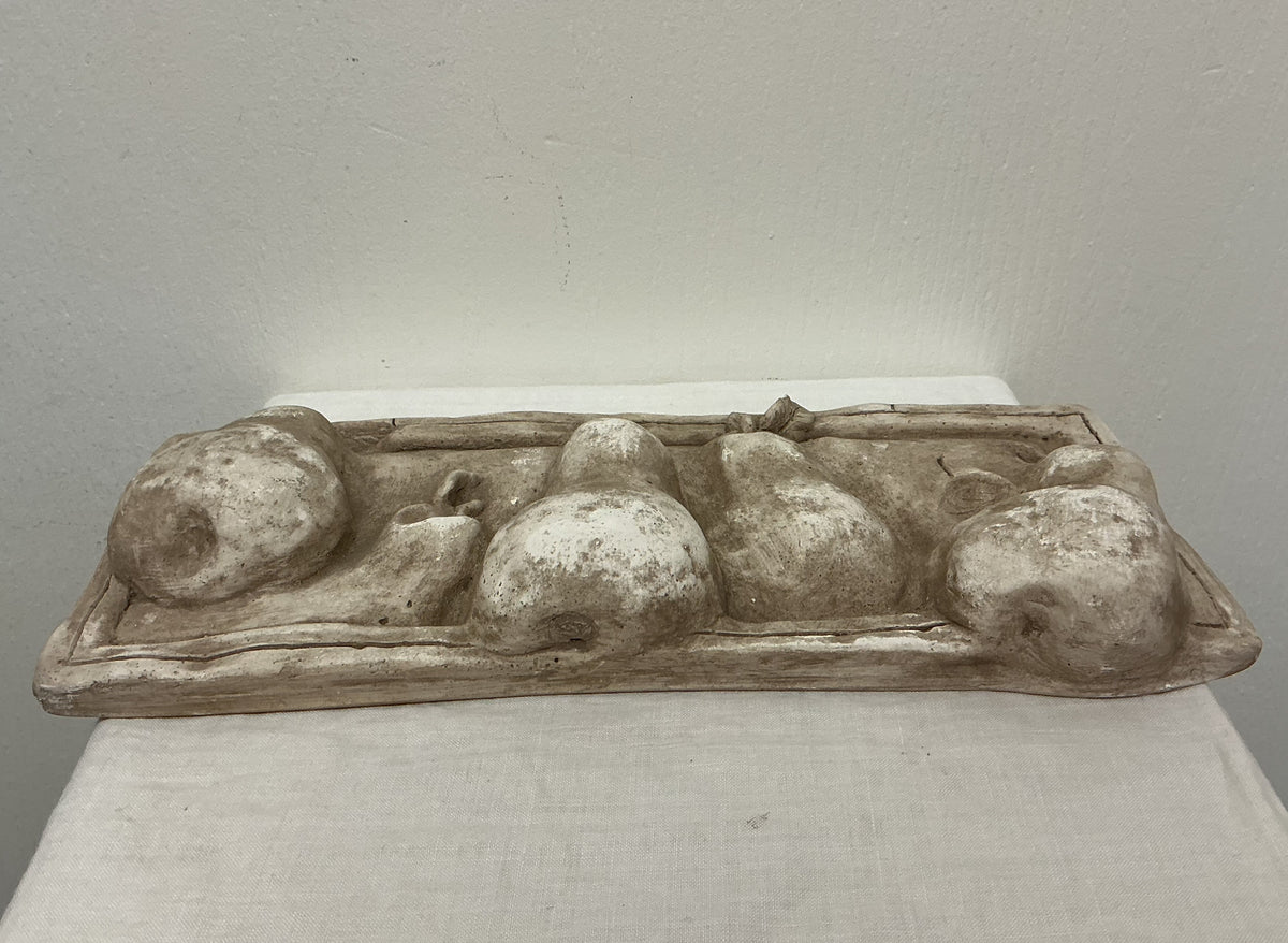 Vintage Fruit Art Plaque