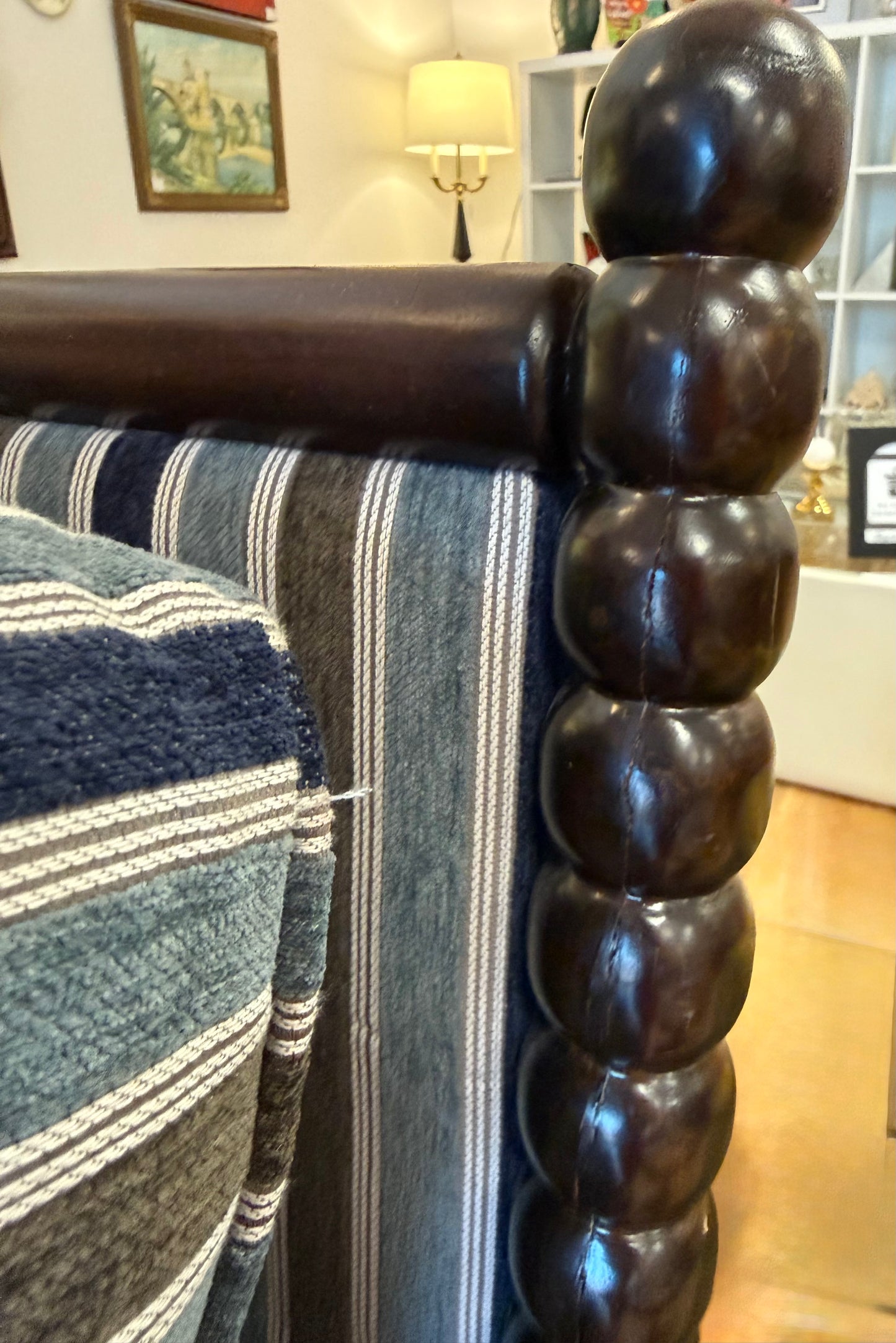 Stunning Navasota Bobbin Accent Chair