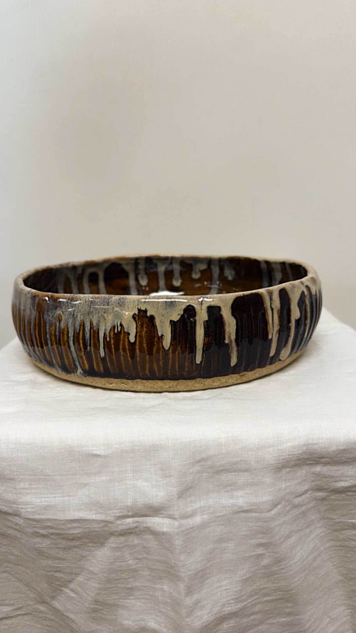 Dripped Glaze Bowl