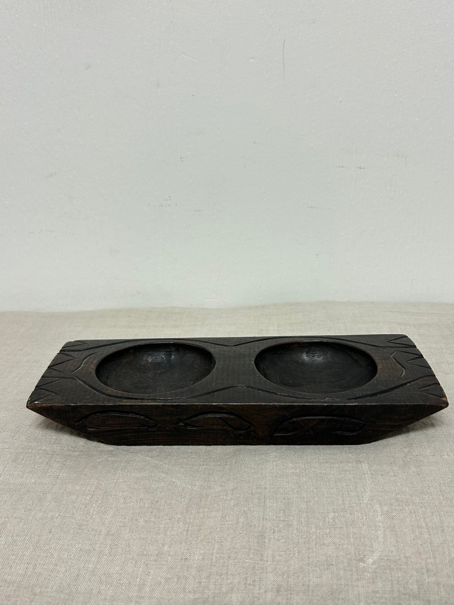Vintage Wooden Hand Carved Guatemalan Sugar Mold