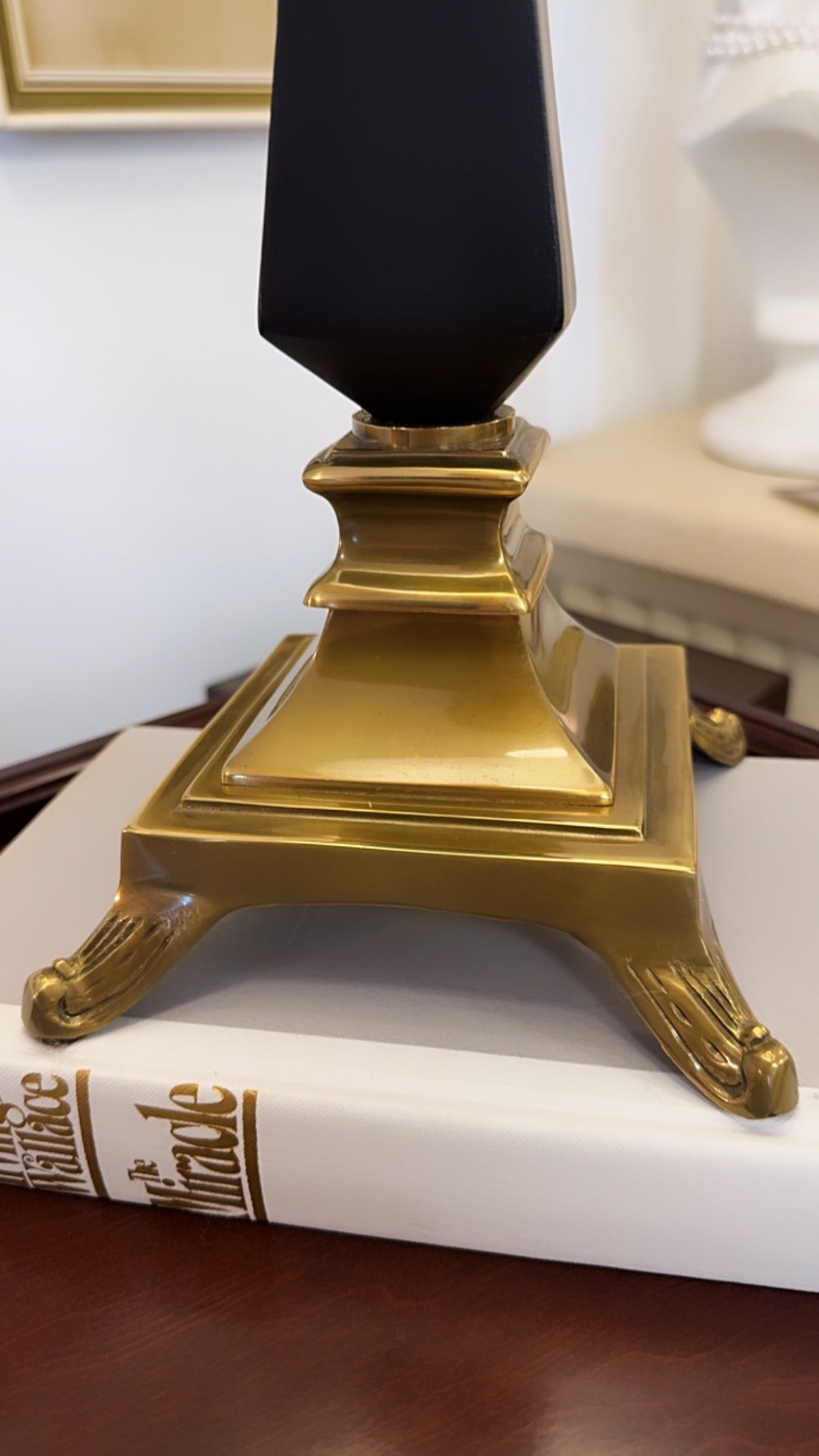 Elegant Stiffel Brass Table Lamp