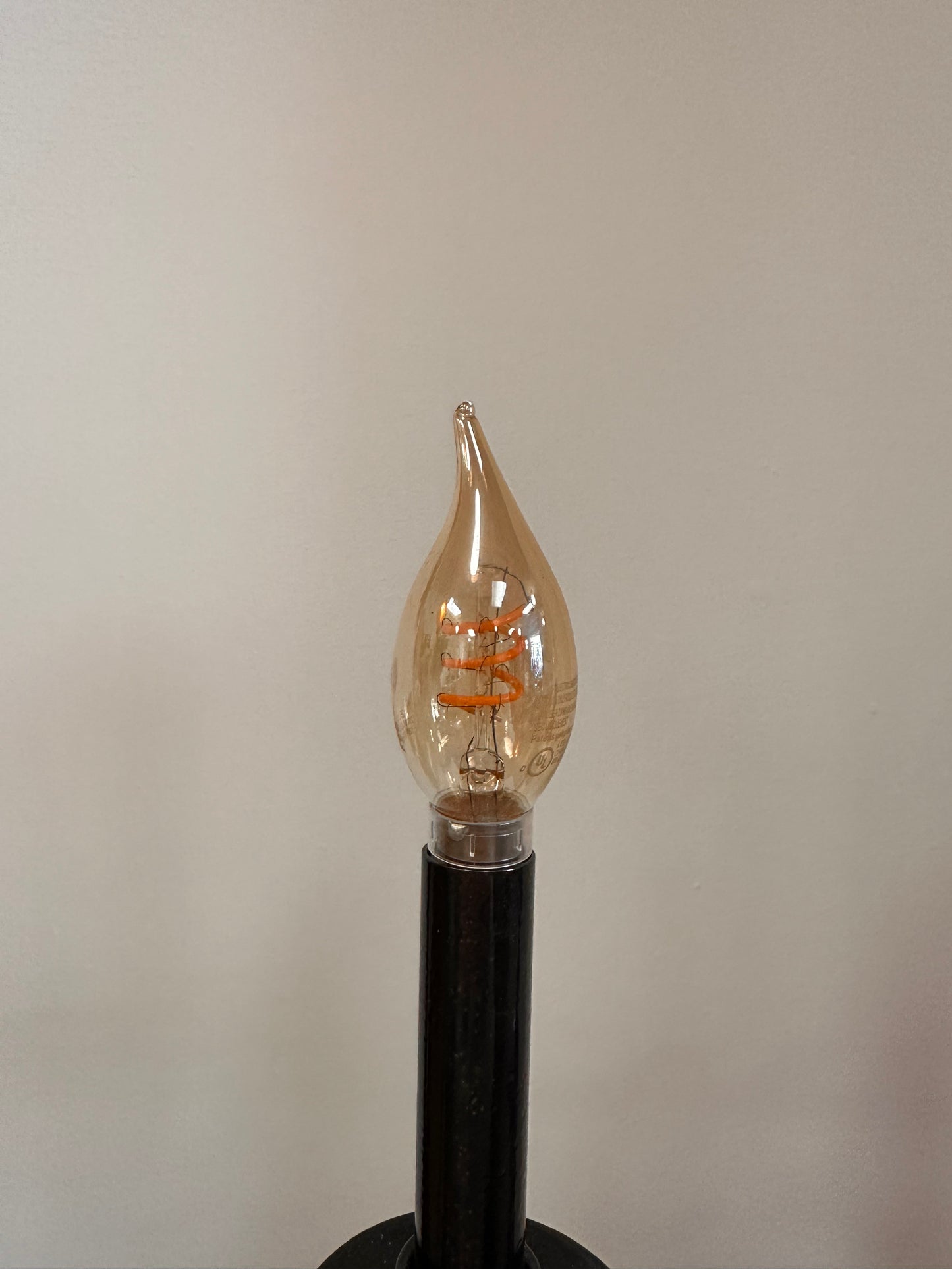 Modern Metal Candelabra Lamp
