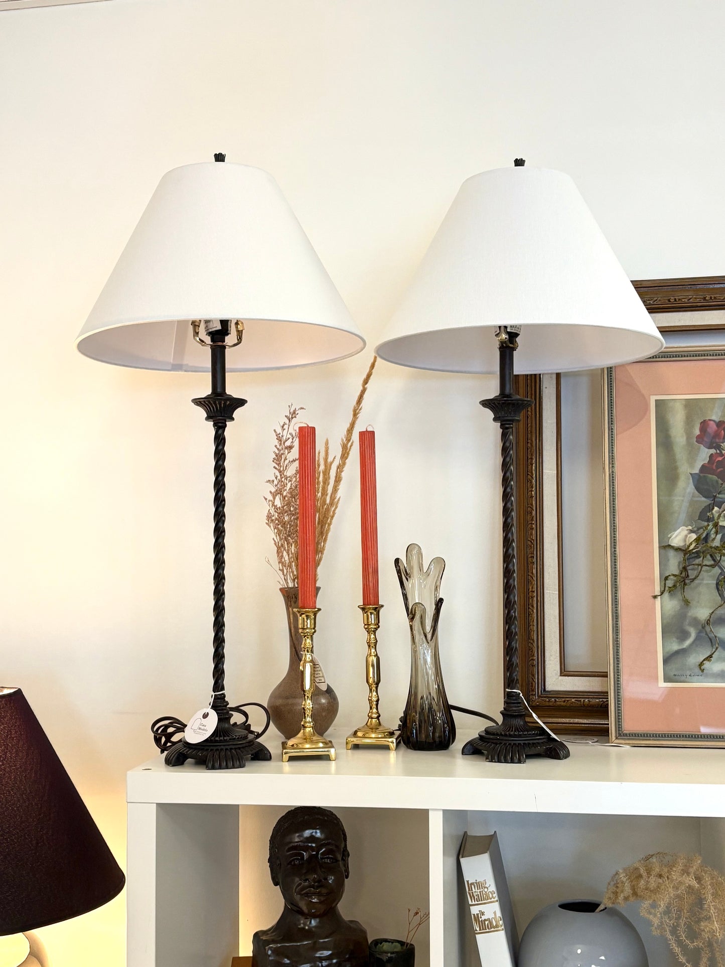 Iron Twisty Lamp(s)