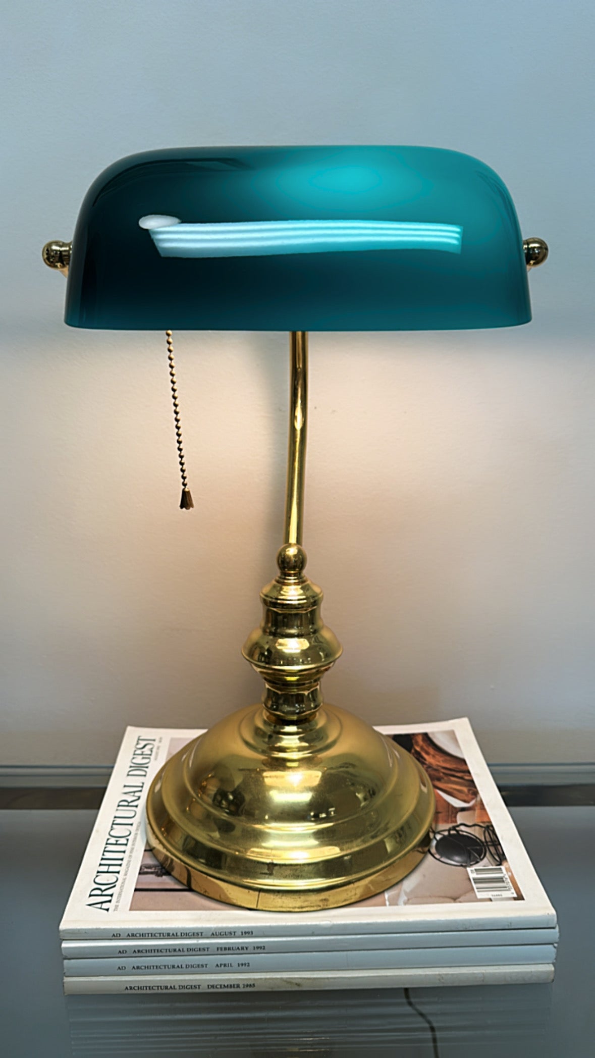 Green Bankers Lamp