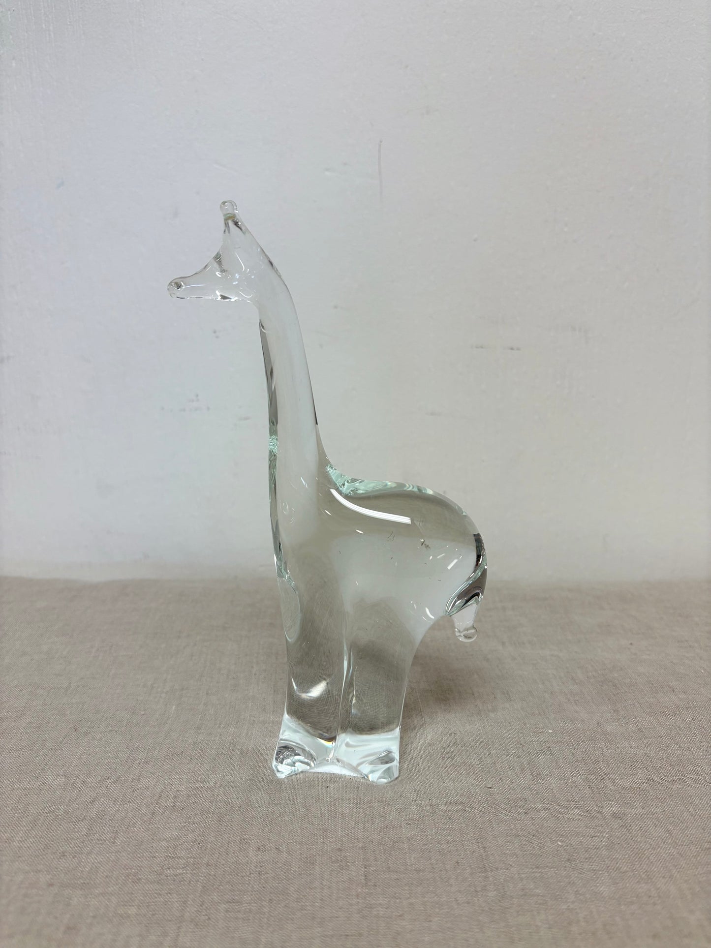 Crystal Giraffe Figurine / Paperweight
