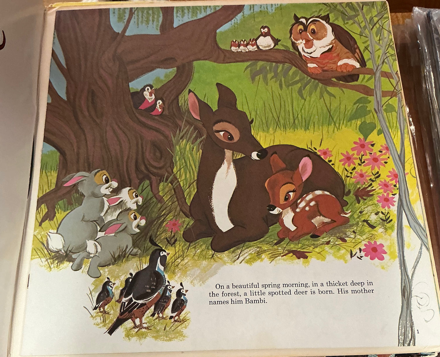 Bambi - Walt Disney Storybook Vinyl Record