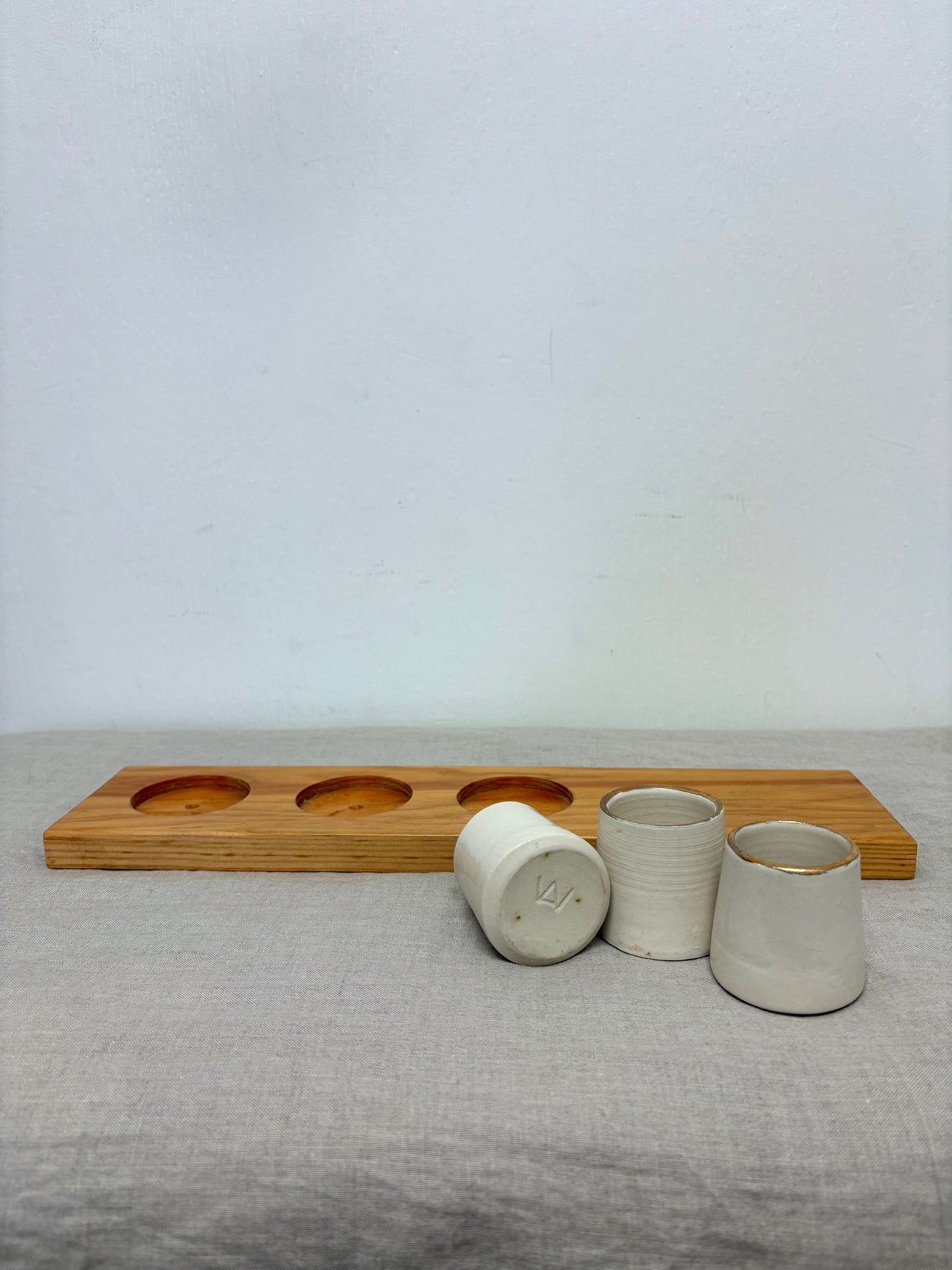 Handmade Beer Flight Tray