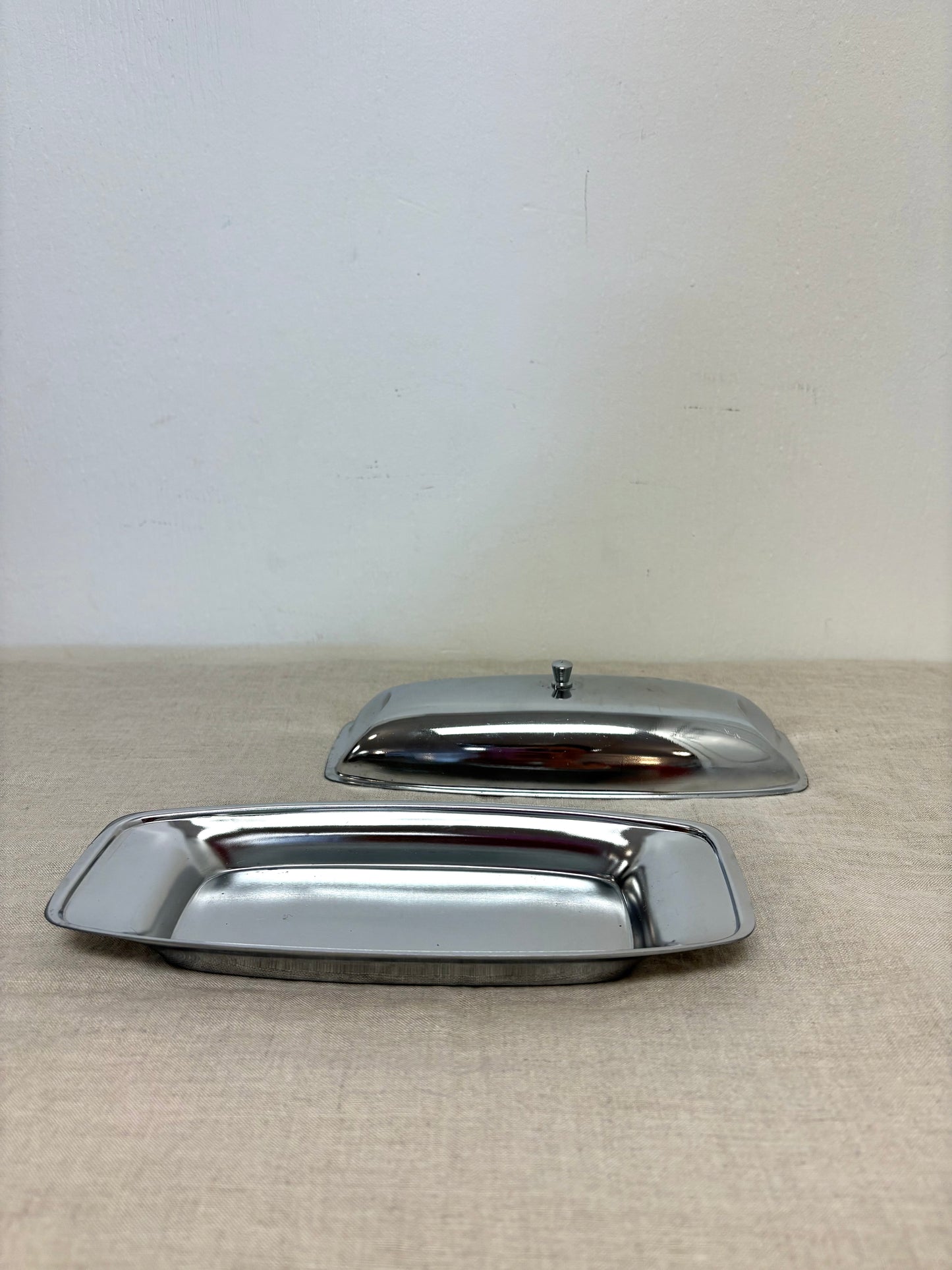 Steel Butter Dish