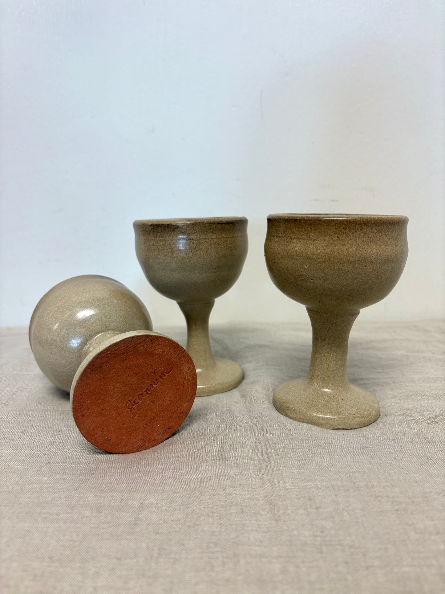 Handmade Pottery Wine Set
