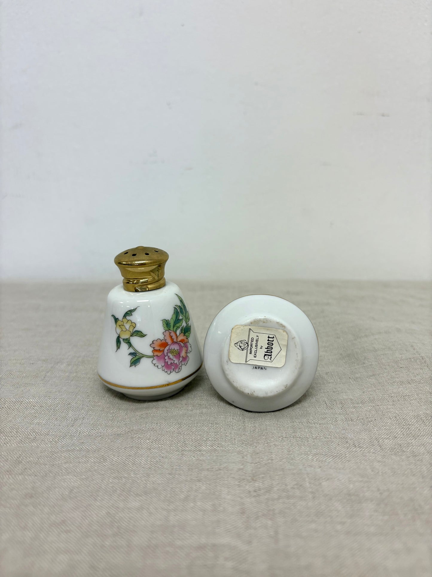 Dainty Ceramic Salt and Pepper Shakers