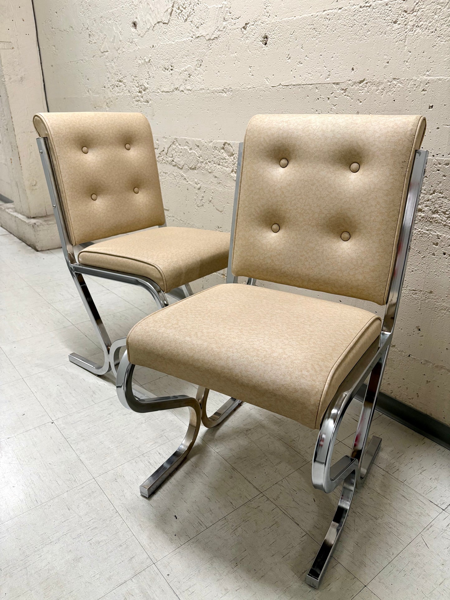MCM Vinyl Chairs
