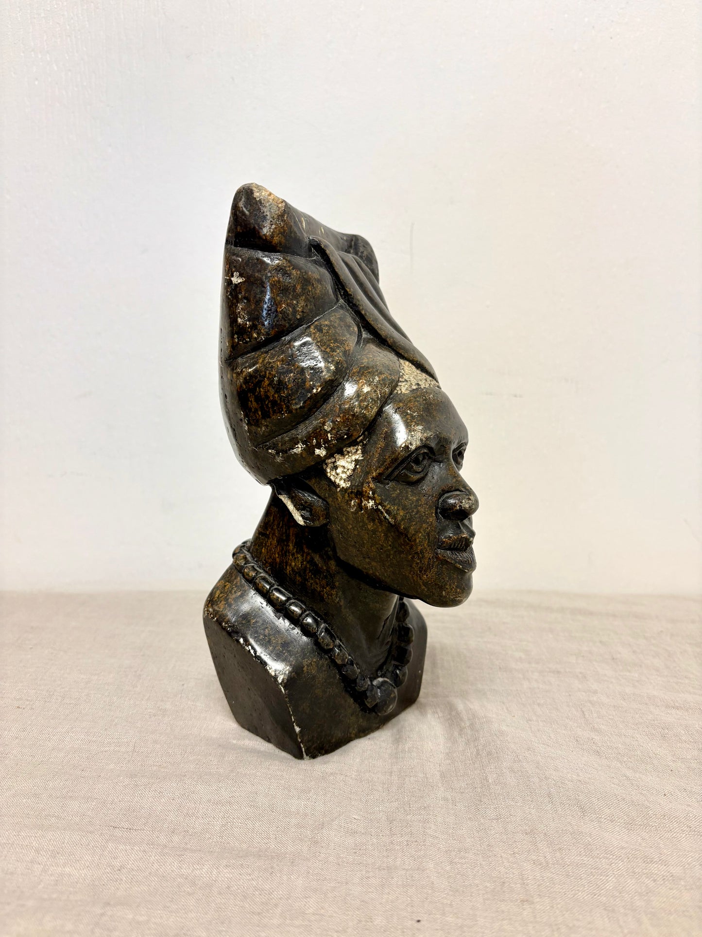 African Soapstone Tribal Statue