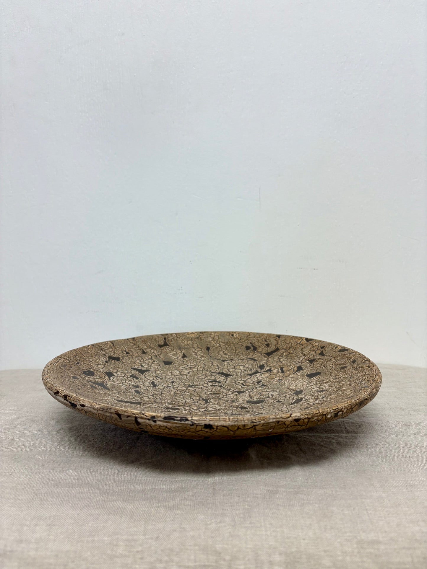 Ceramic Crackle Plate