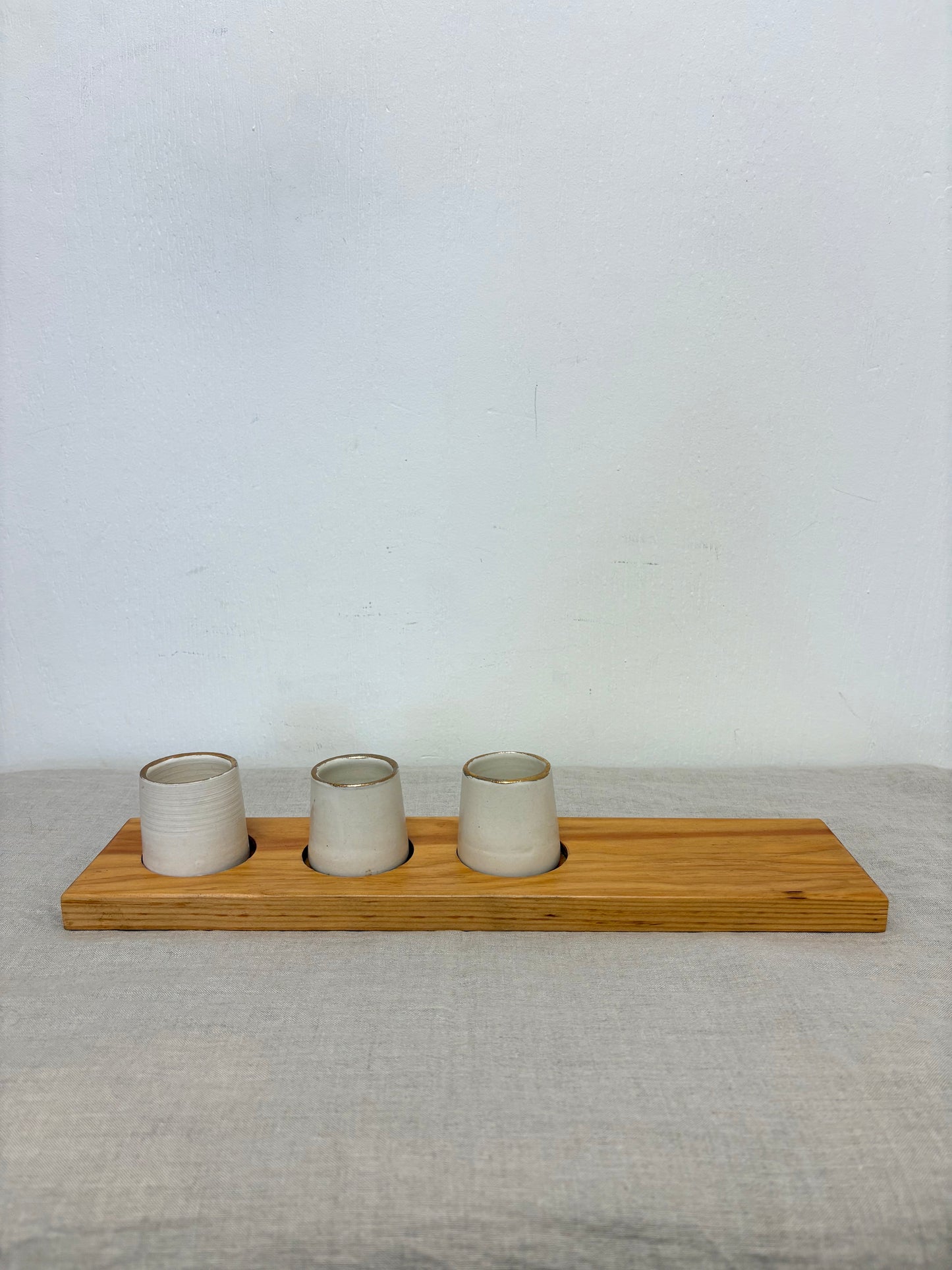 Handmade Beer Flight Tray