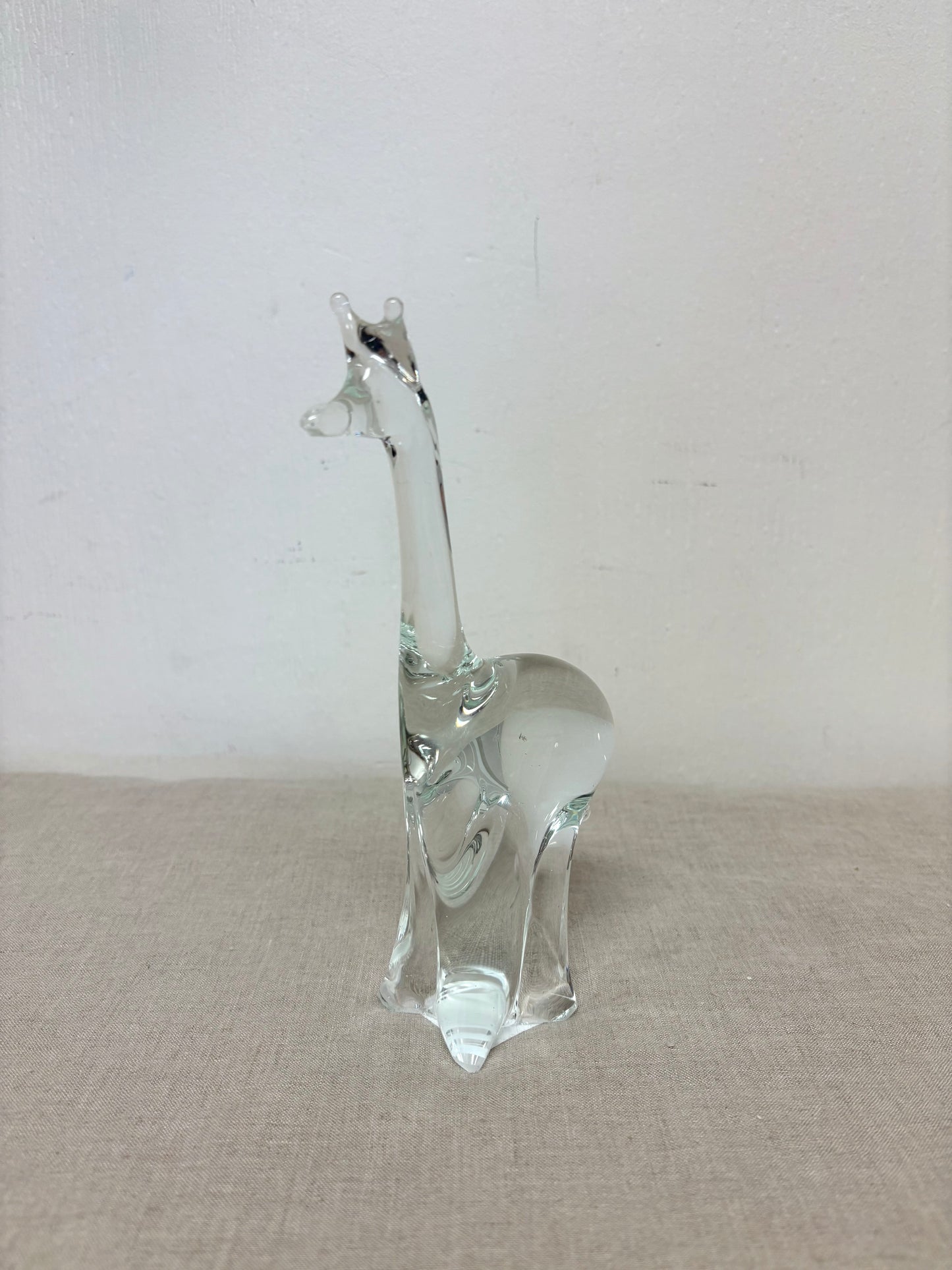 Crystal Giraffe Figurine / Paperweight