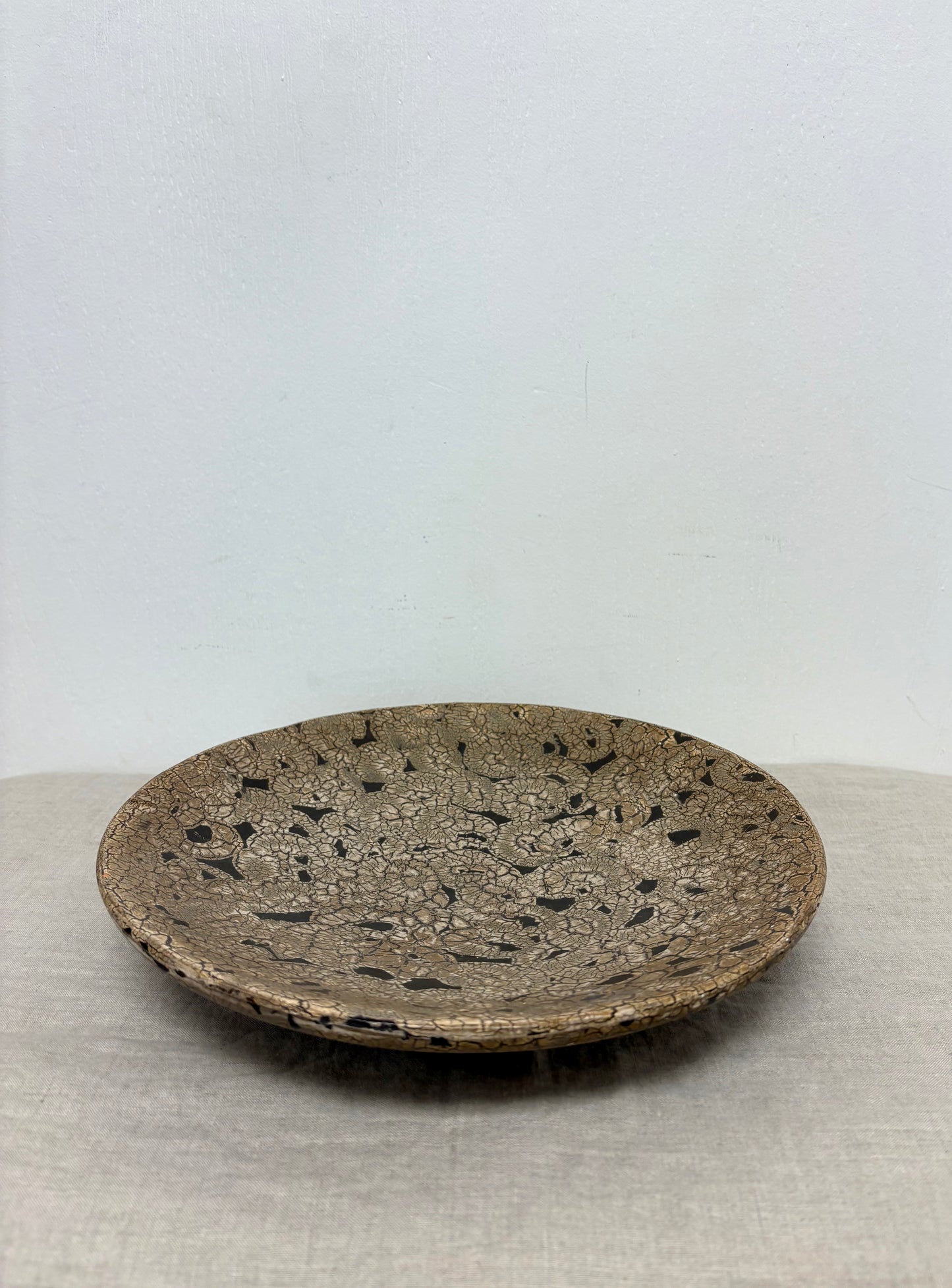 Ceramic Crackle Plate
