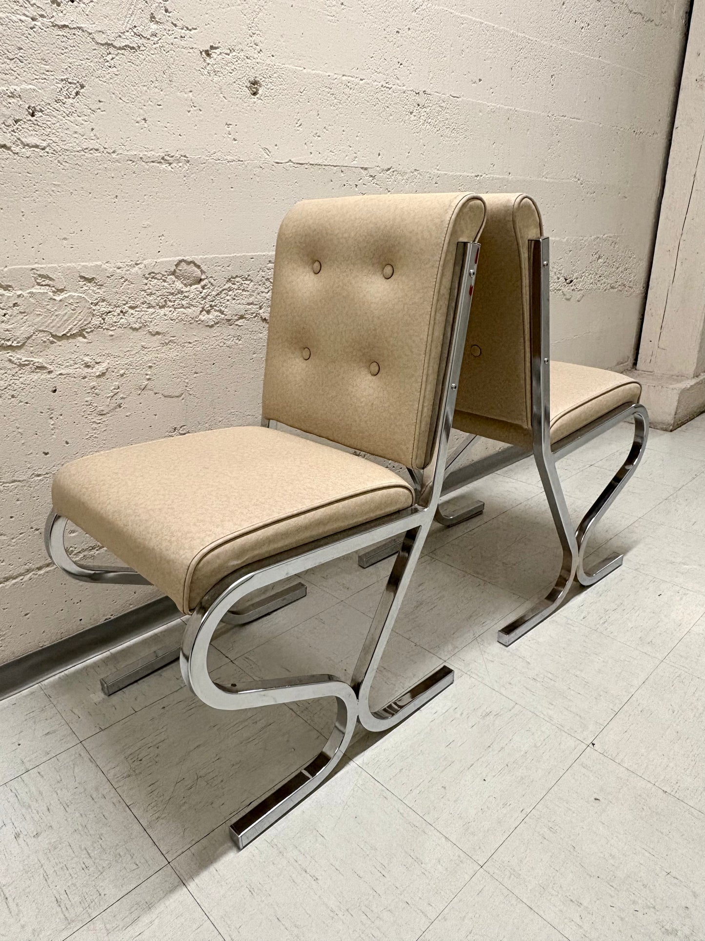 MCM Vinyl Chairs