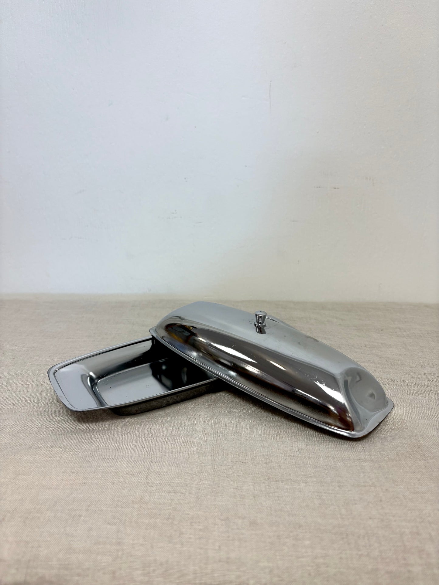 Steel Butter Dish