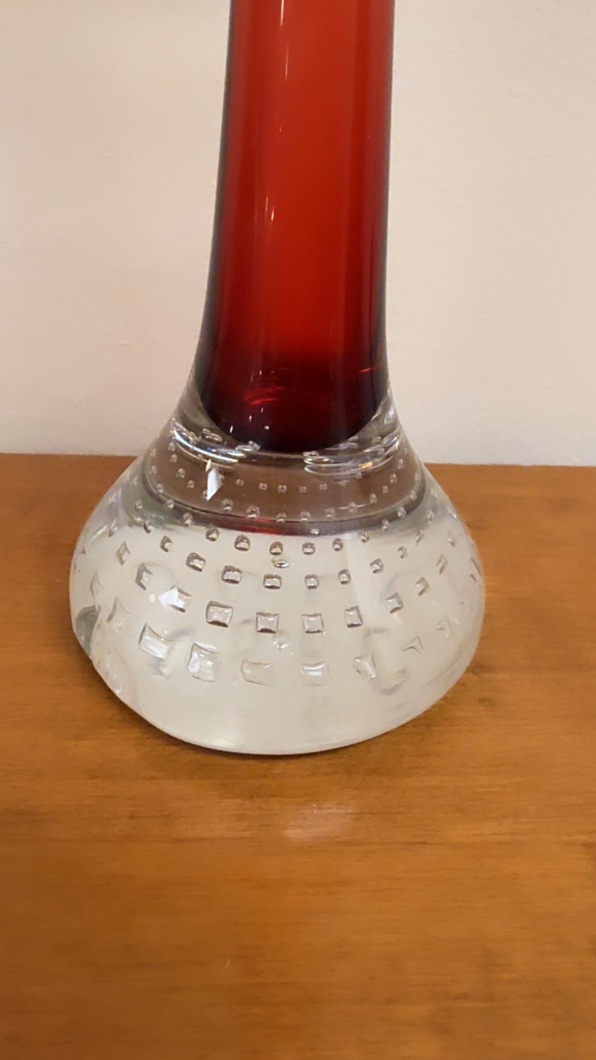 Aseda Glasbruk “Jack in the Pulpit” Vase
