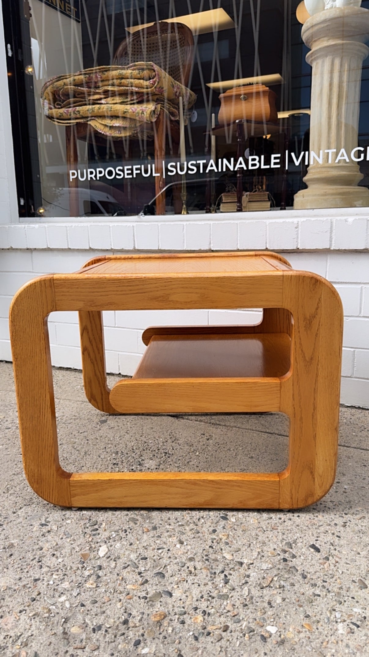 Oak Side Table