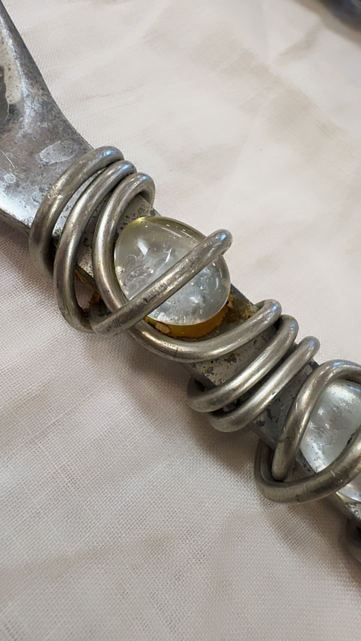 Swirl Silver Serving Salad Set