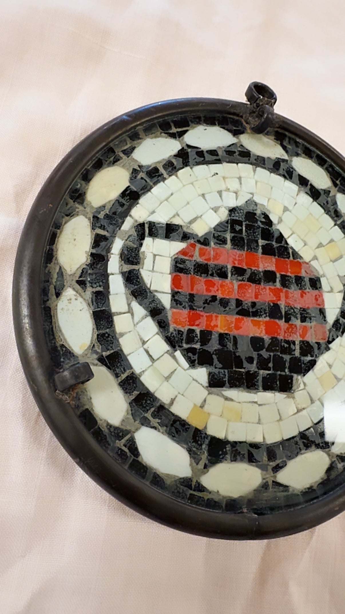 Vintage Glass Mosaic Trivet