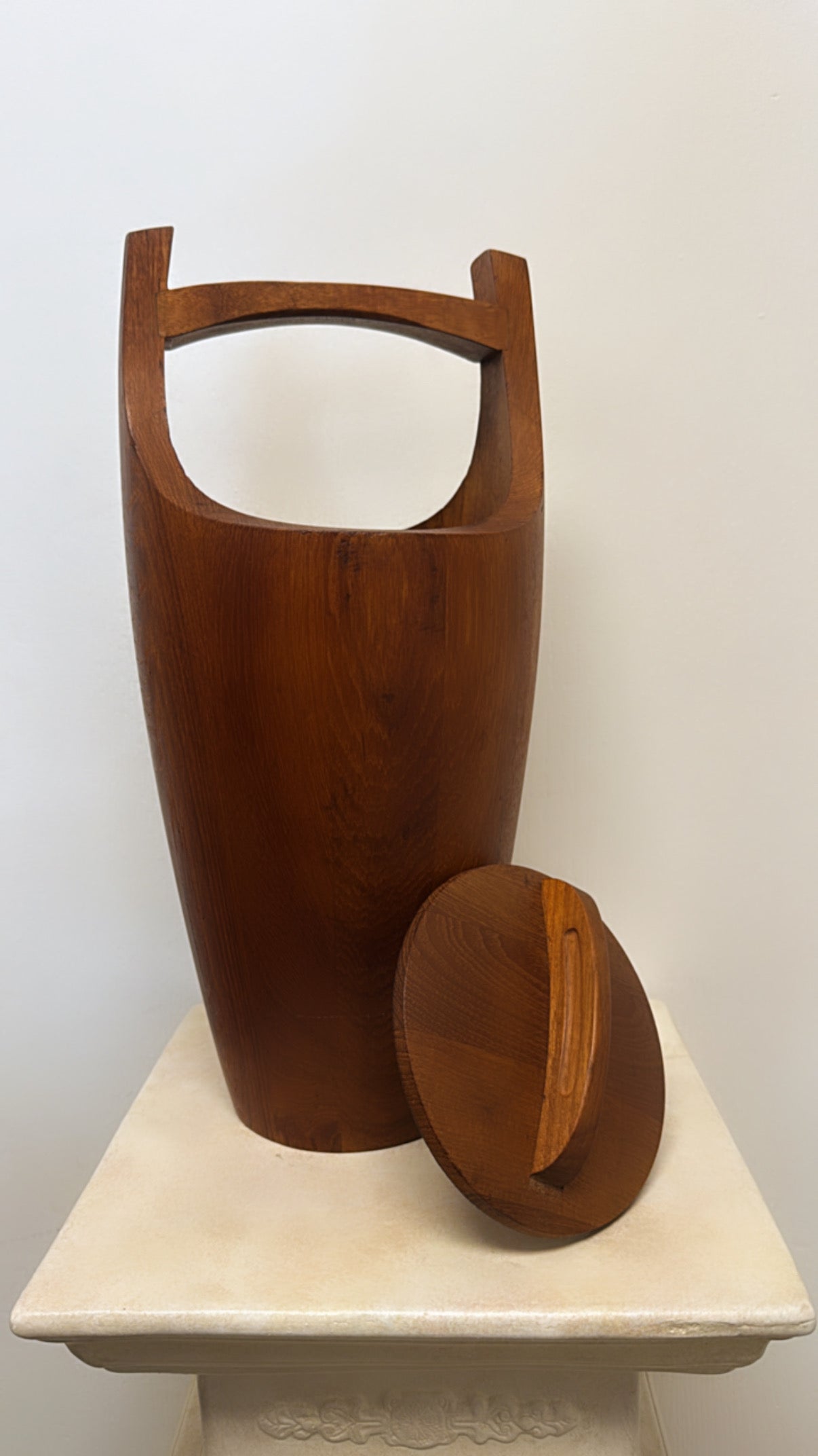The “Congo” Teak Ice Bucket