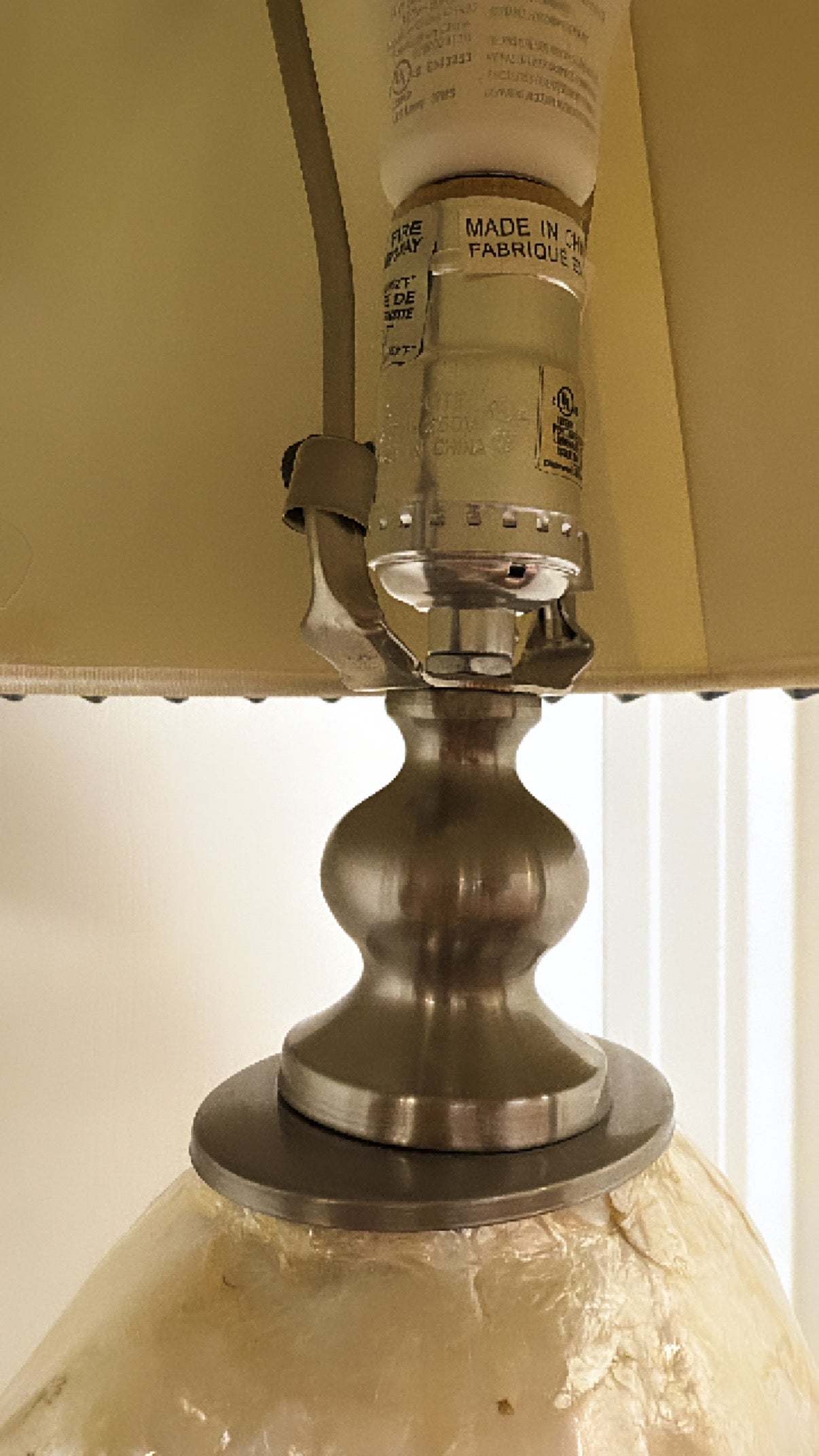 Capiz Lamp
