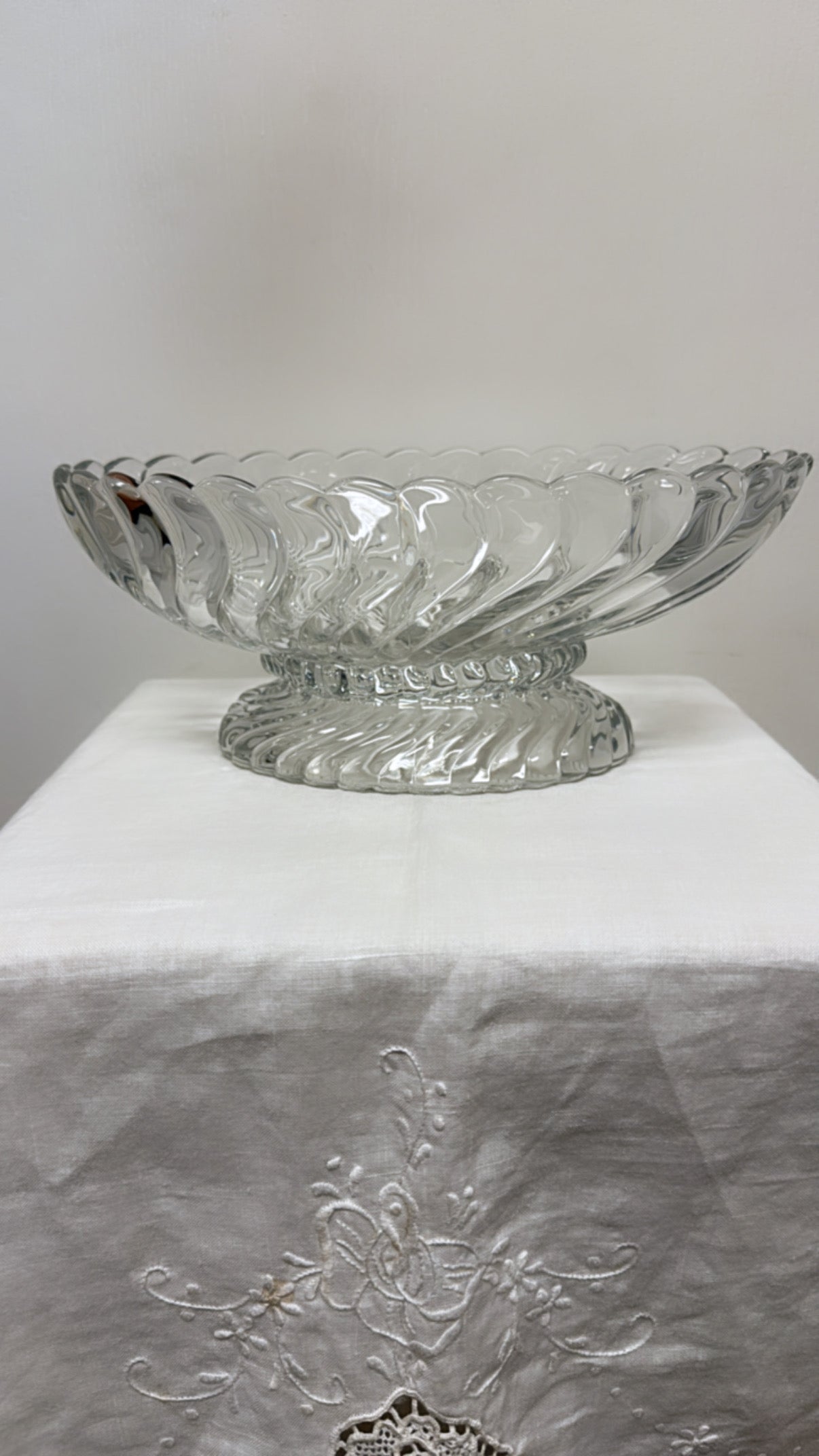 Swirl “FOSTORIA” Bowl