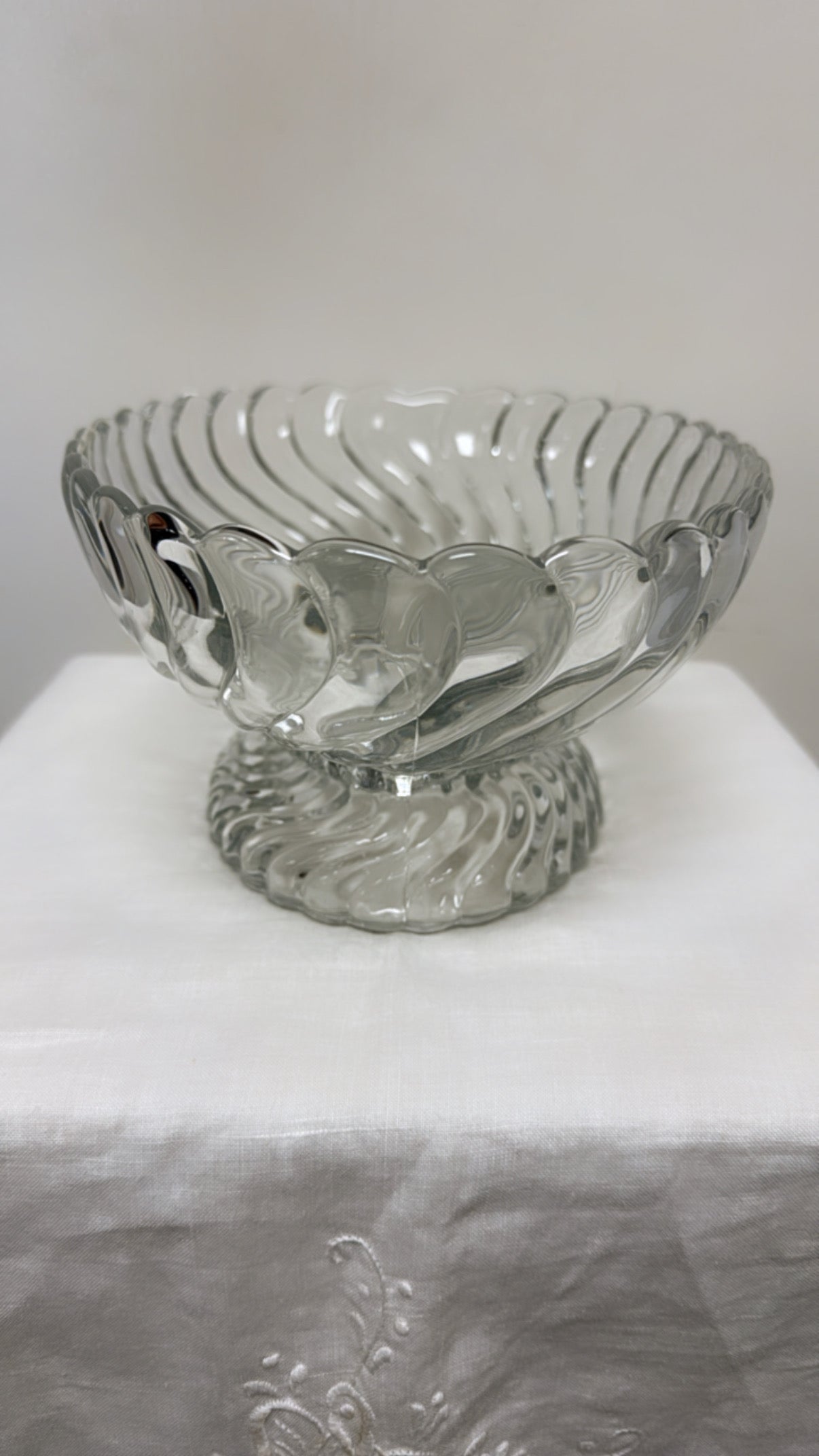 Swirl “FOSTORIA” Bowl