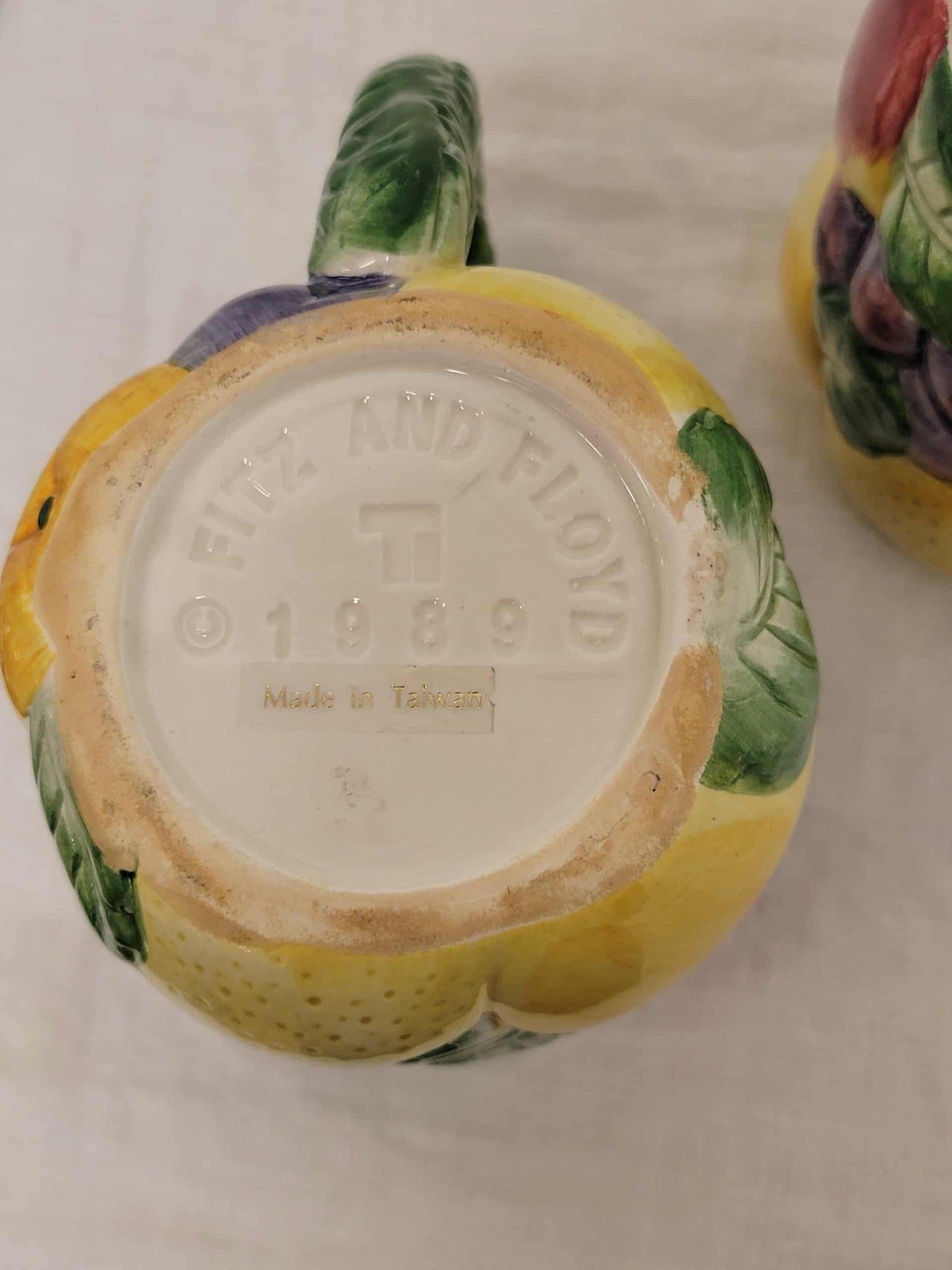 Vintage Fitz and Floyd Harvest Mugs