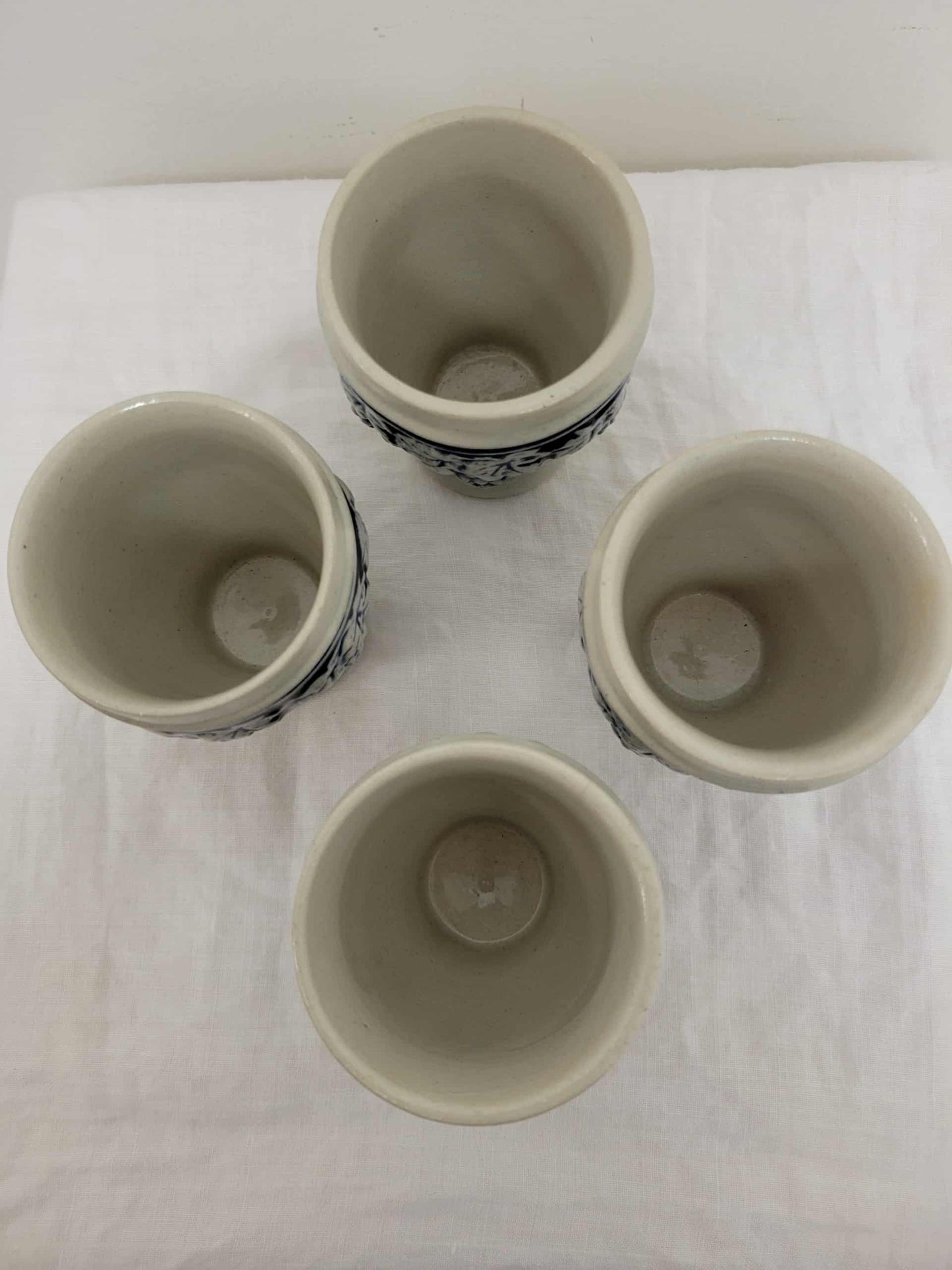 Zoller & Born German Stoneware Wine Goblets