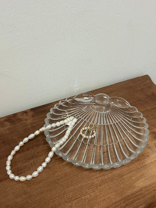 Vintage Mikasa Scalloped Tray