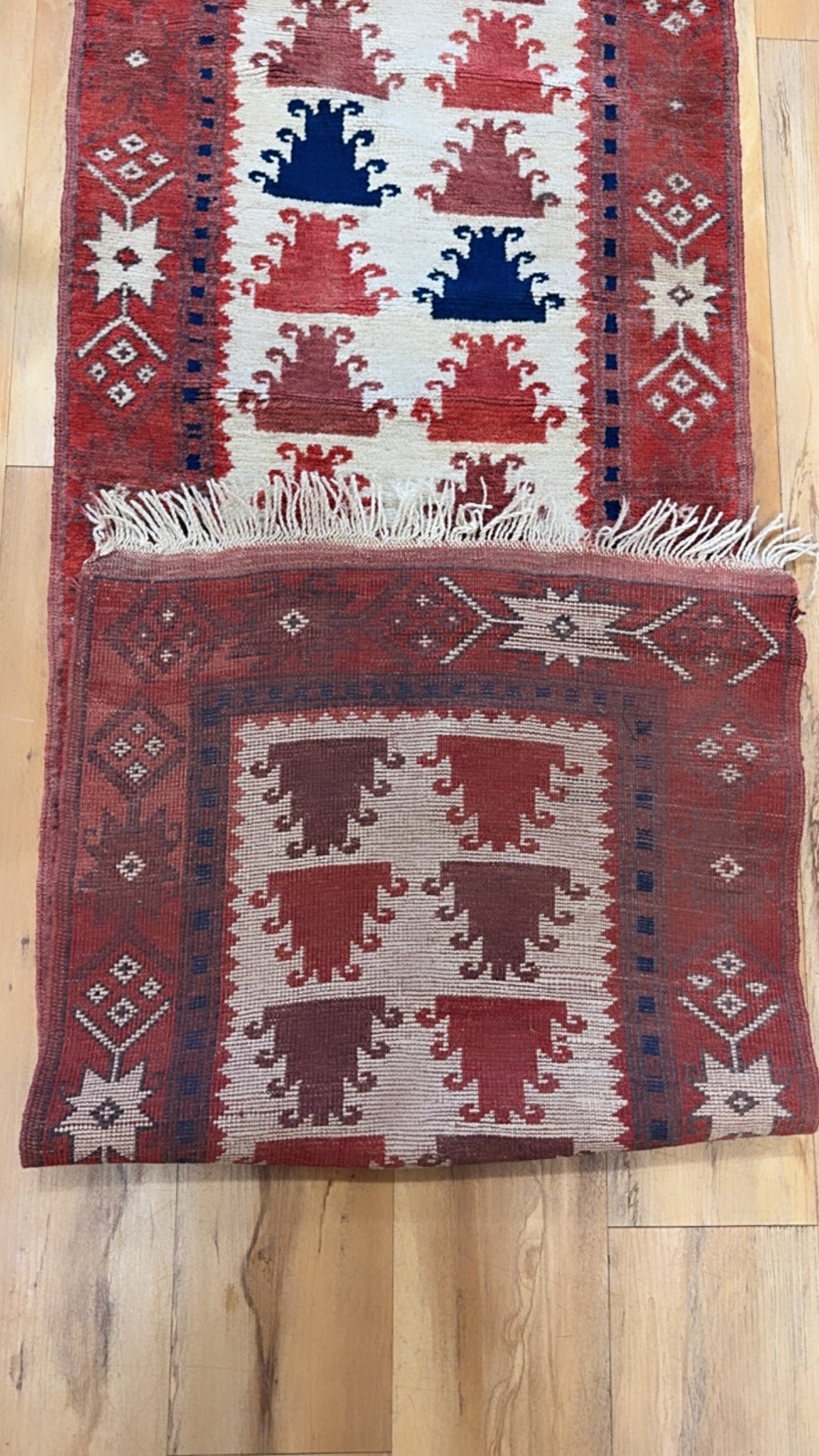 Vintage Persian Wool Runner