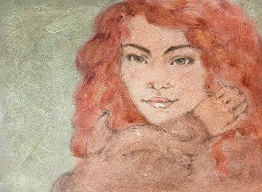 Vintage 70s Original Art