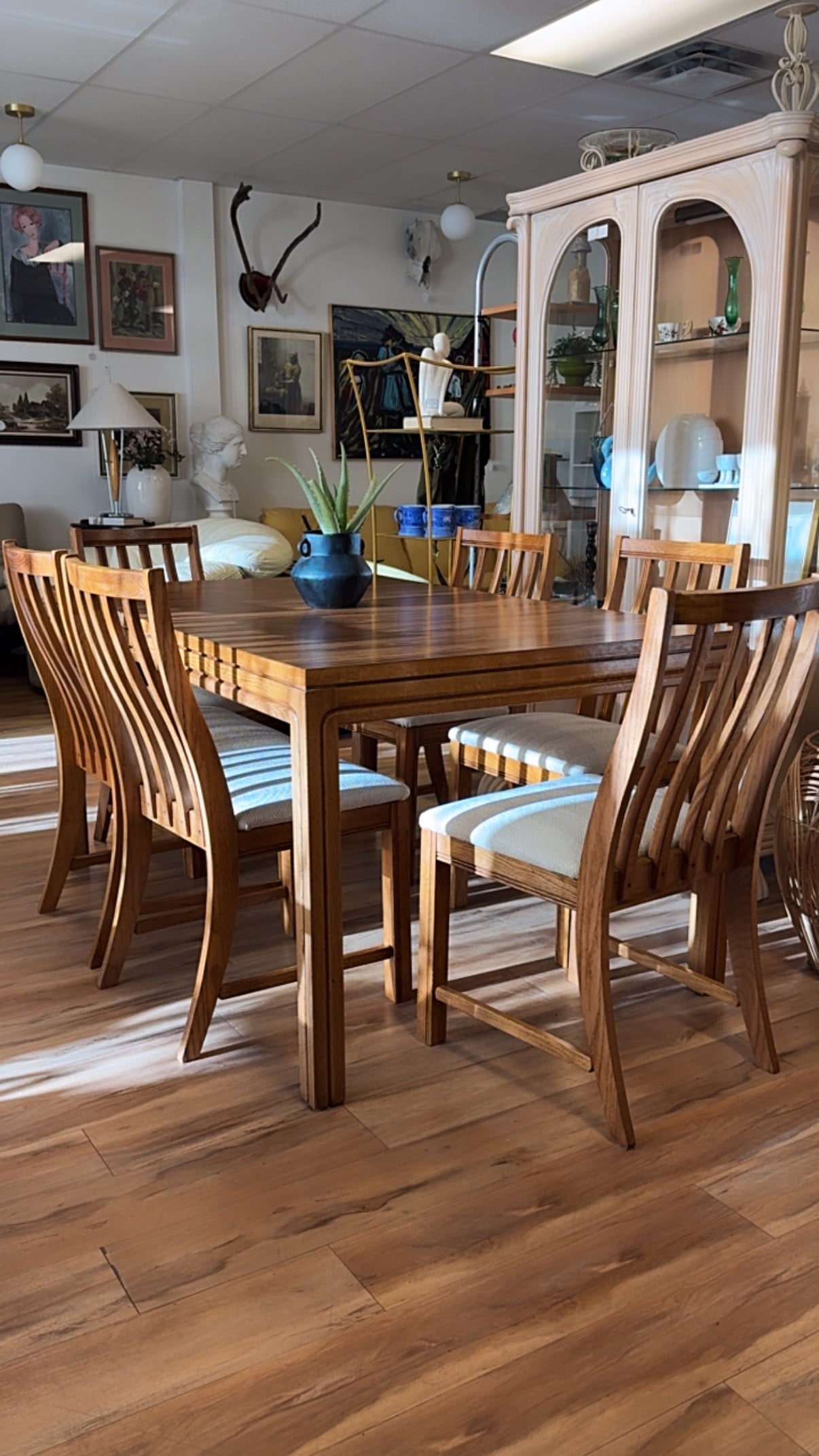 Keller Oak Dining Set