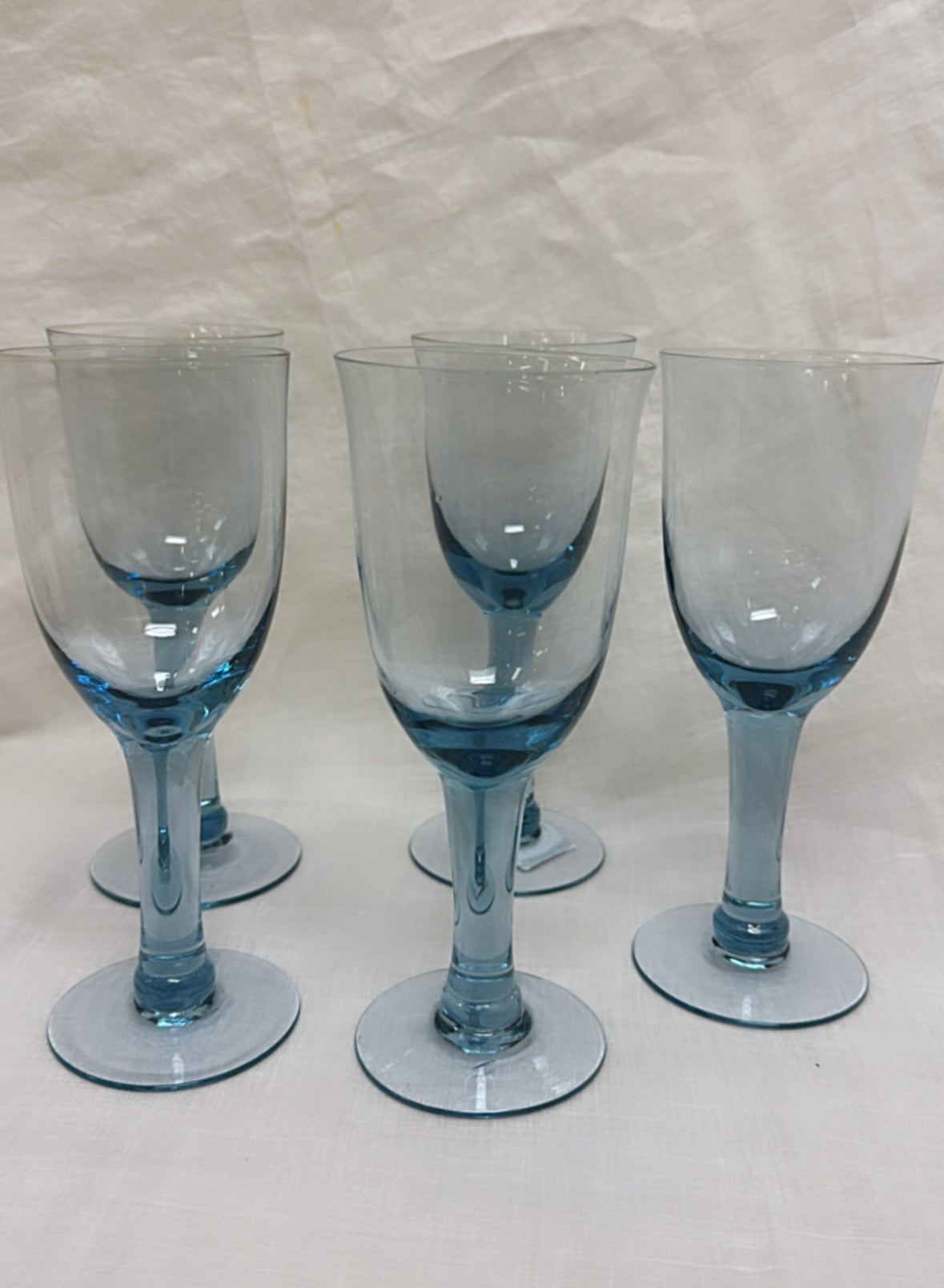 Blue Wine Glasses