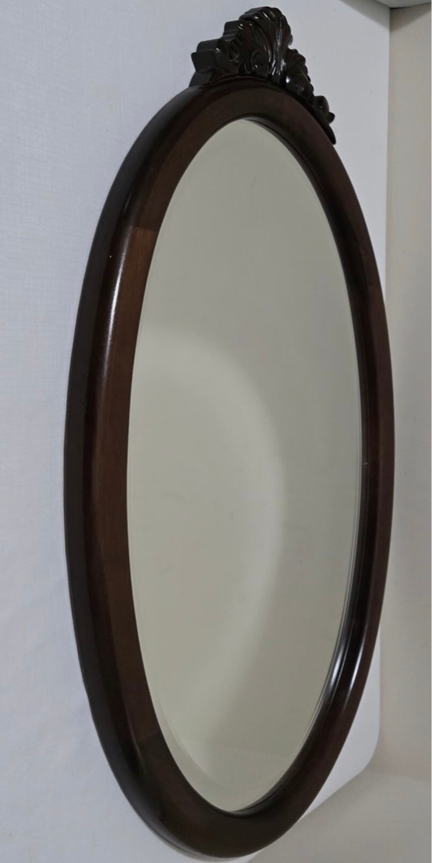 BOMBAY COMPANY OVAL BEVELED MIRROR