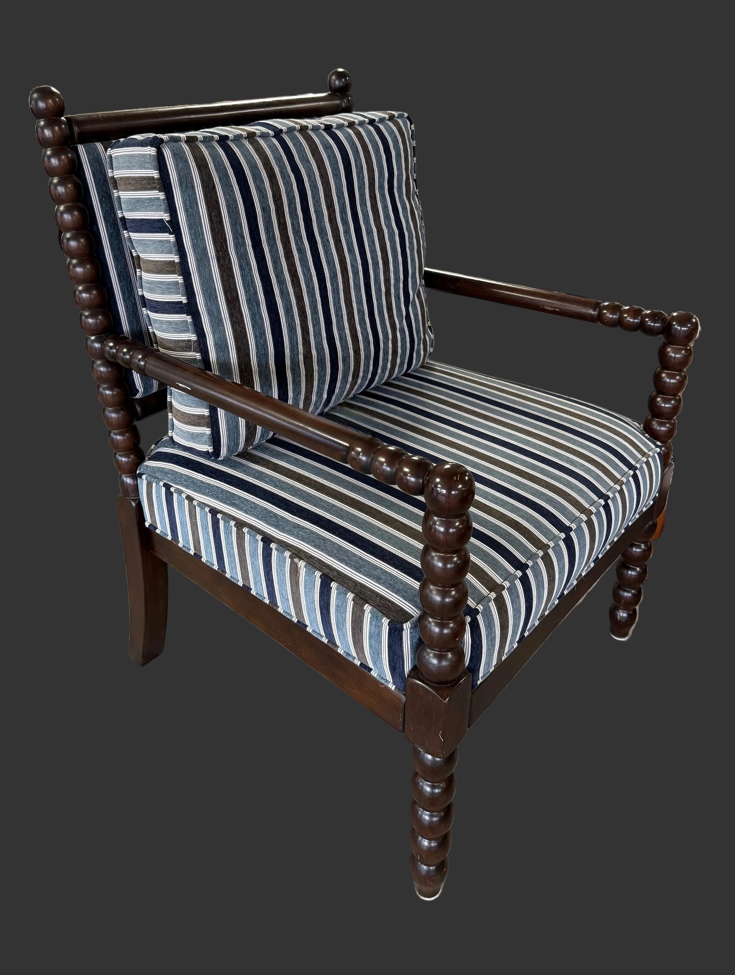 Stunning Navasota Bobbin Accent Chair