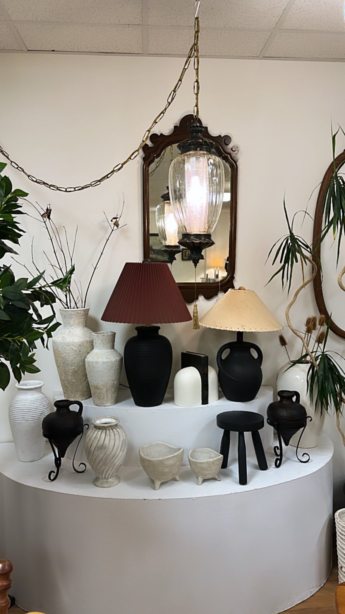 Vintage Repurposed Pottery