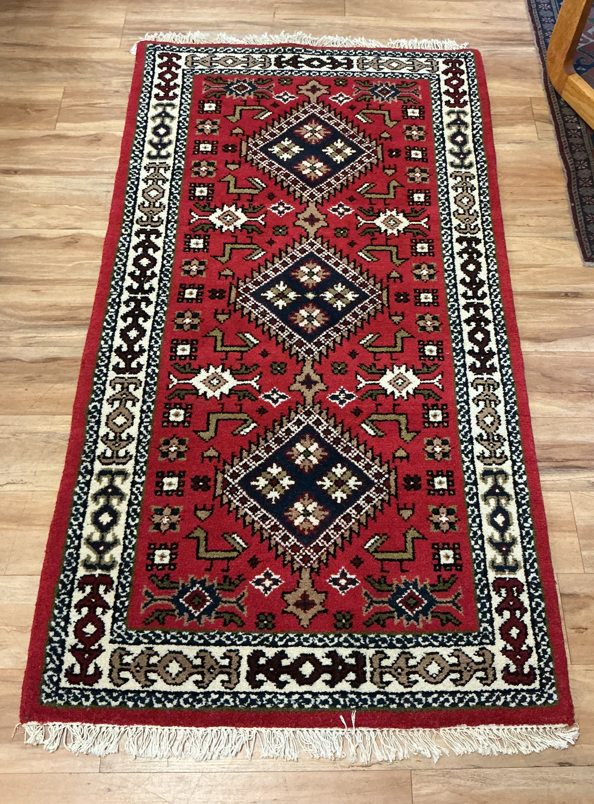 Royal Kazak Tribal Geometric Style Handwoven Rug