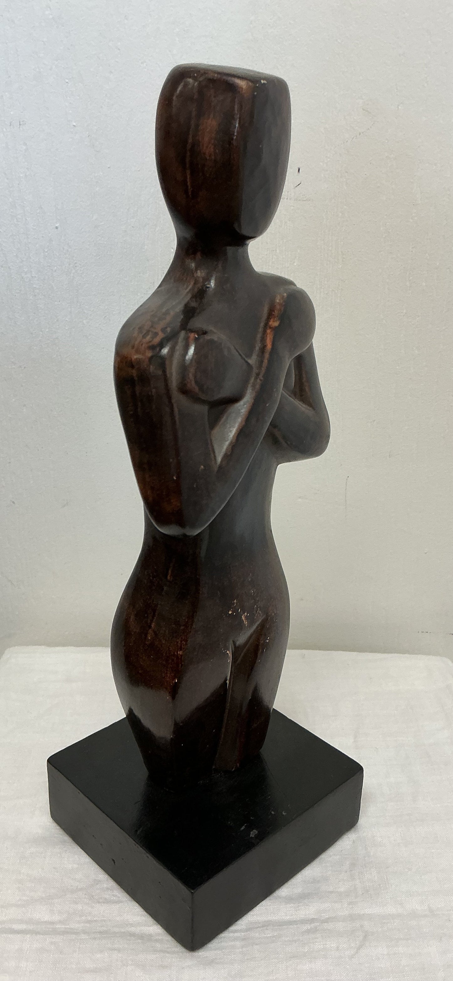 Vintage Ceramic Crossed Arm Statue