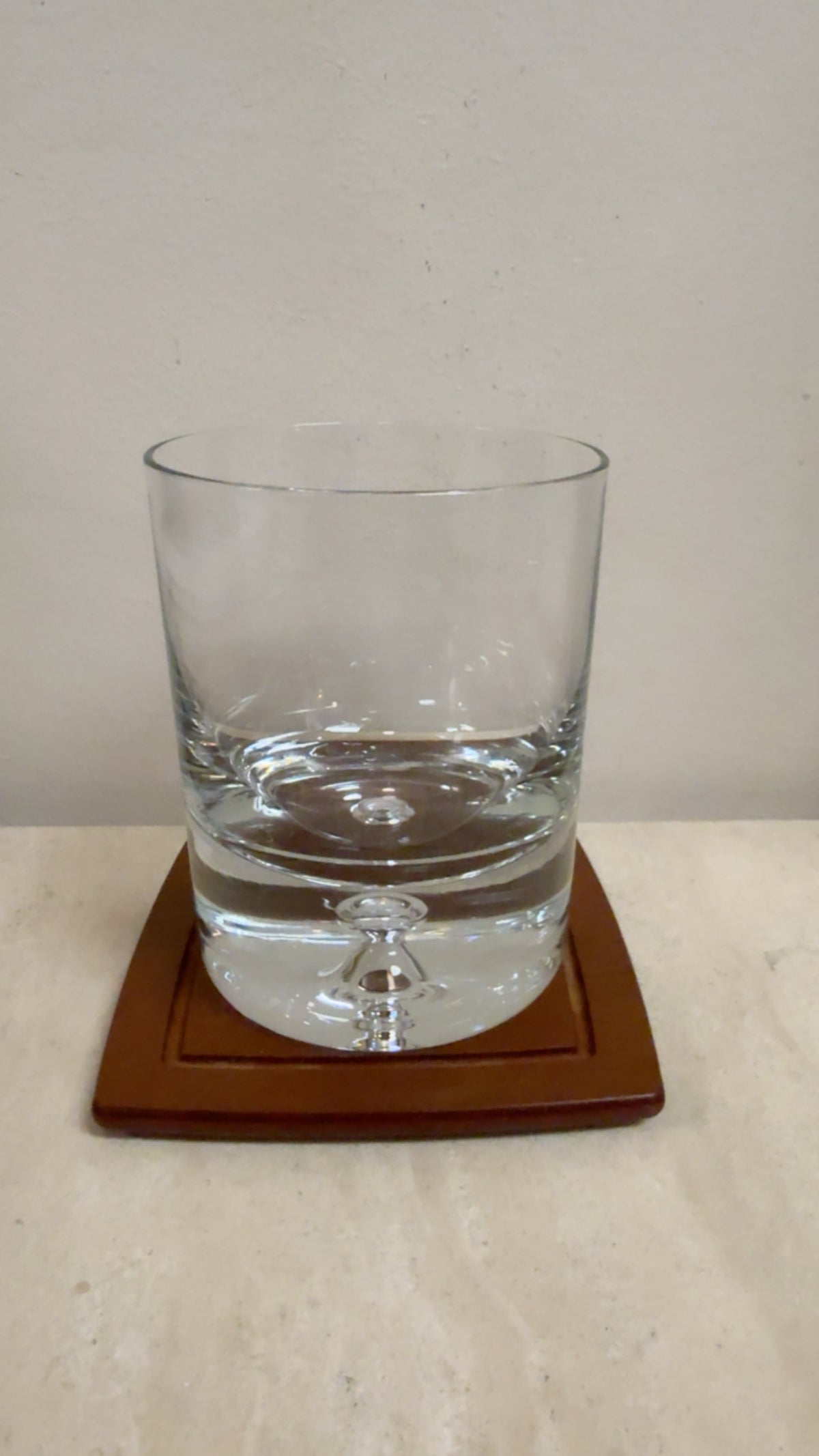 VINTAGE GEOMETRIC EPICUREAN WOOD COASTERS – SET OF 4