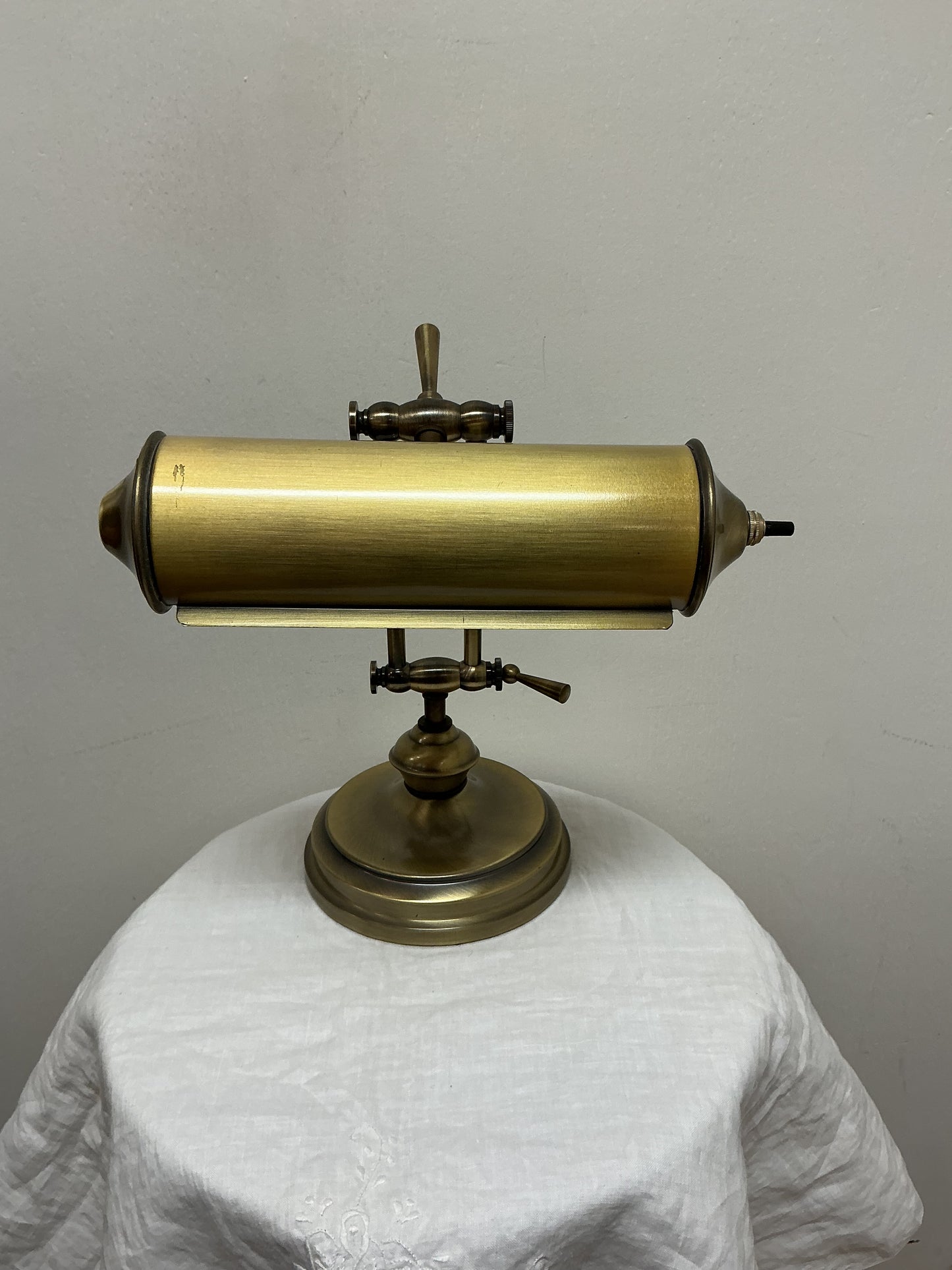 Antique Brass Piano Lamp