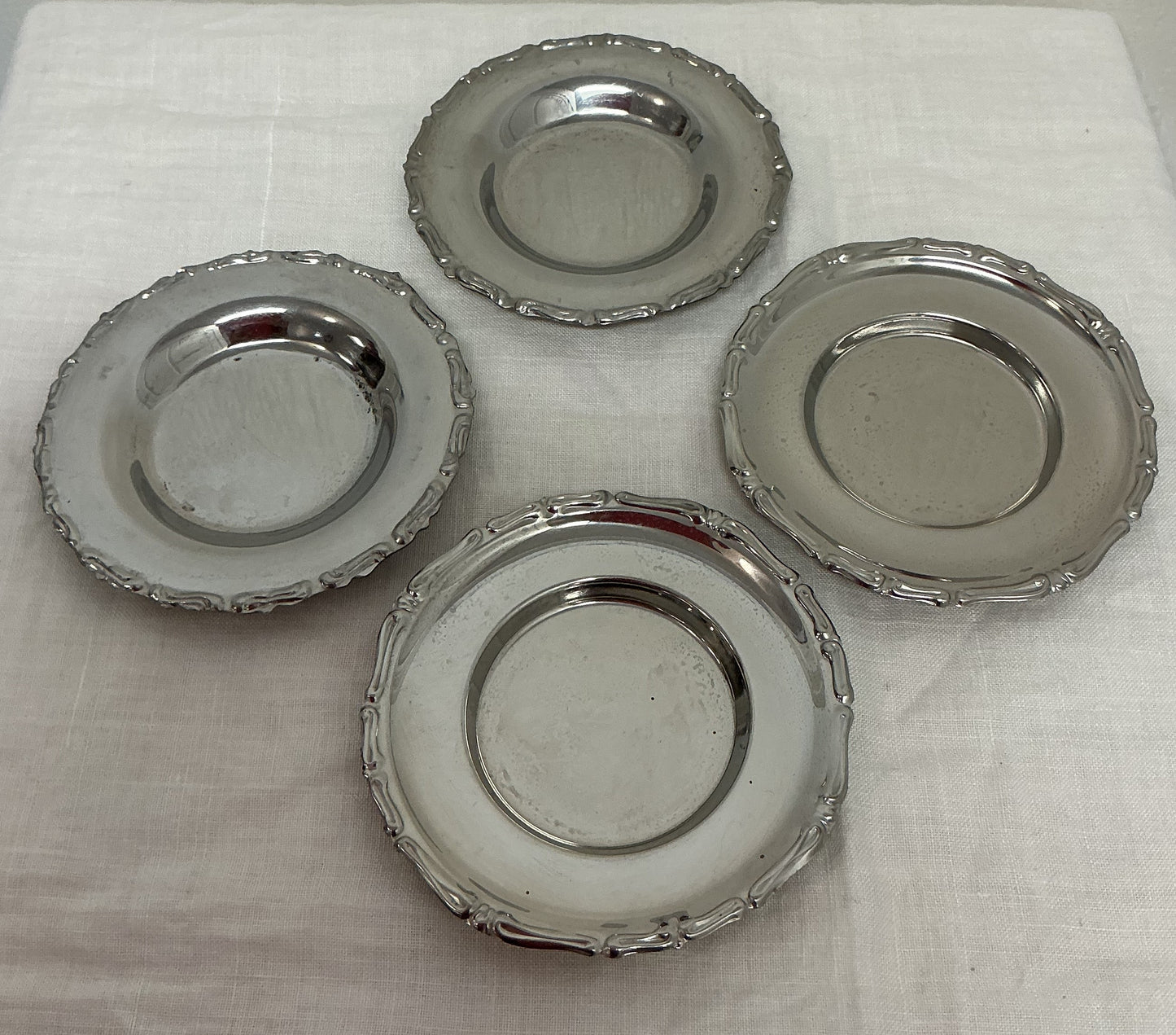 Silver Plated Coasters