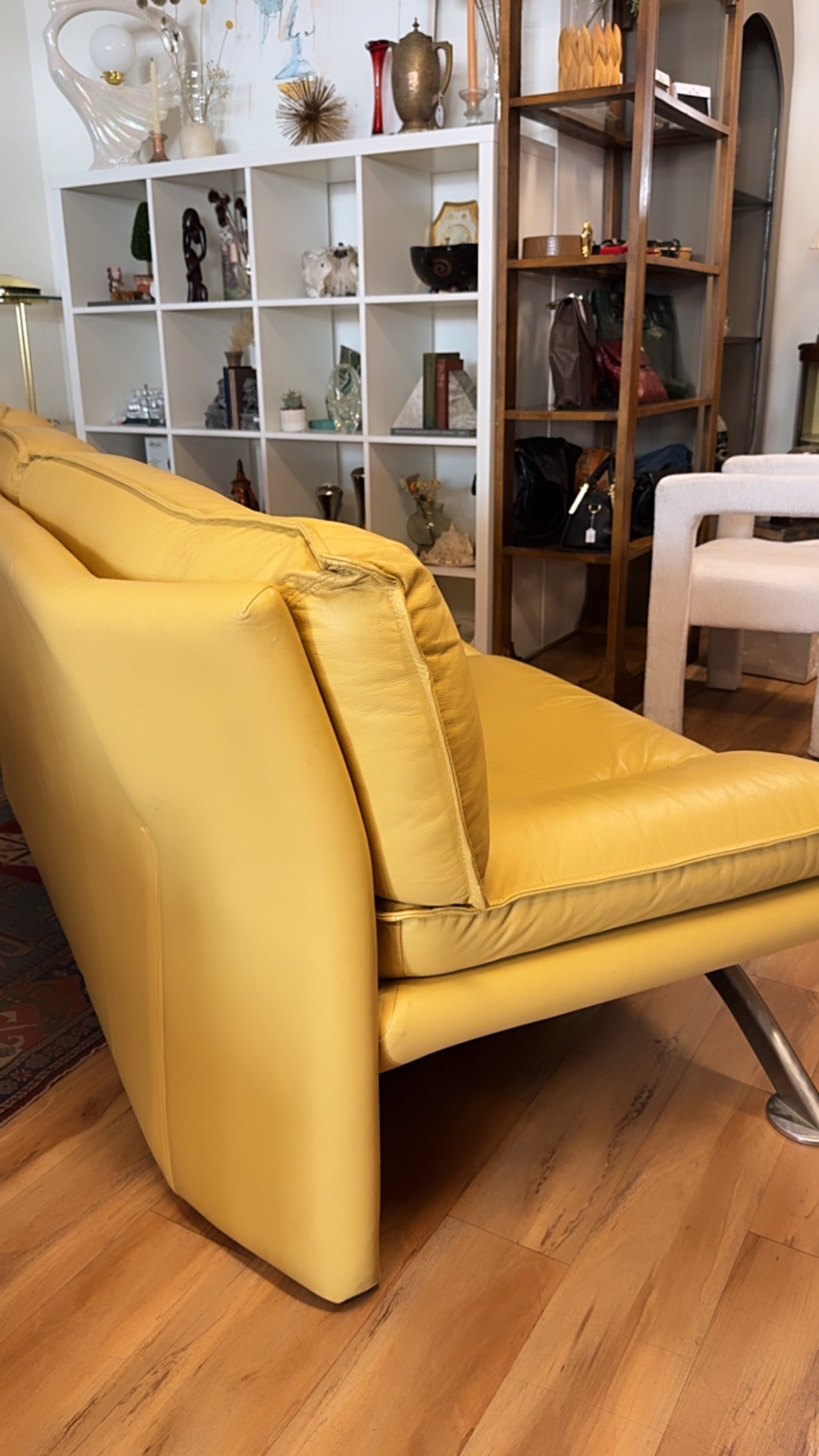 Nicoletti “Loris” Italian Leather Sofa